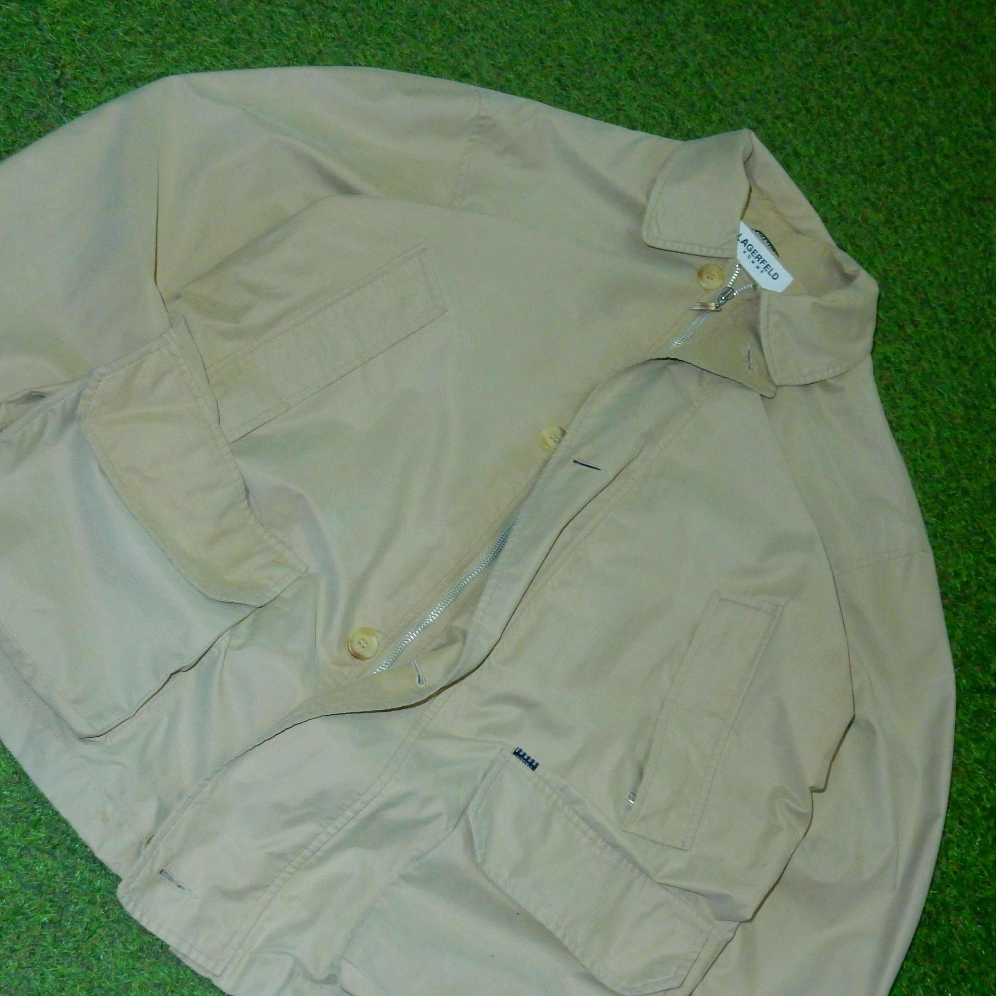 Karl Lagerfeld × Vintage Lagerfeld vintage beige jacket - L Size US L / EU 52-54 / 3 - 4 Thumbnail