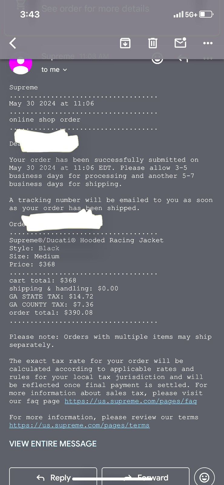 Ducati × Supreme Supreme Ducati Racer hooded work jacket bike Size US M / EU 48-50 / 2 - 10 Thumbnail