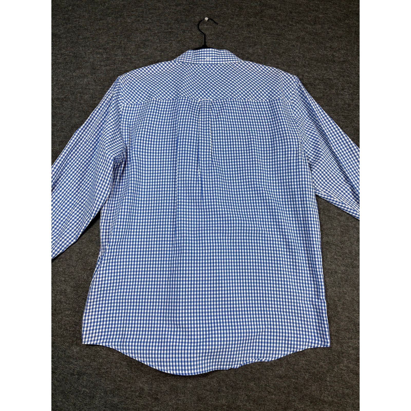 Ben Sherman Ben Sherman Blue Gingham Shirt Long Sleeve Size Medium #0483 Size US M / EU 48-50 / 2 - 5 Thumbnail