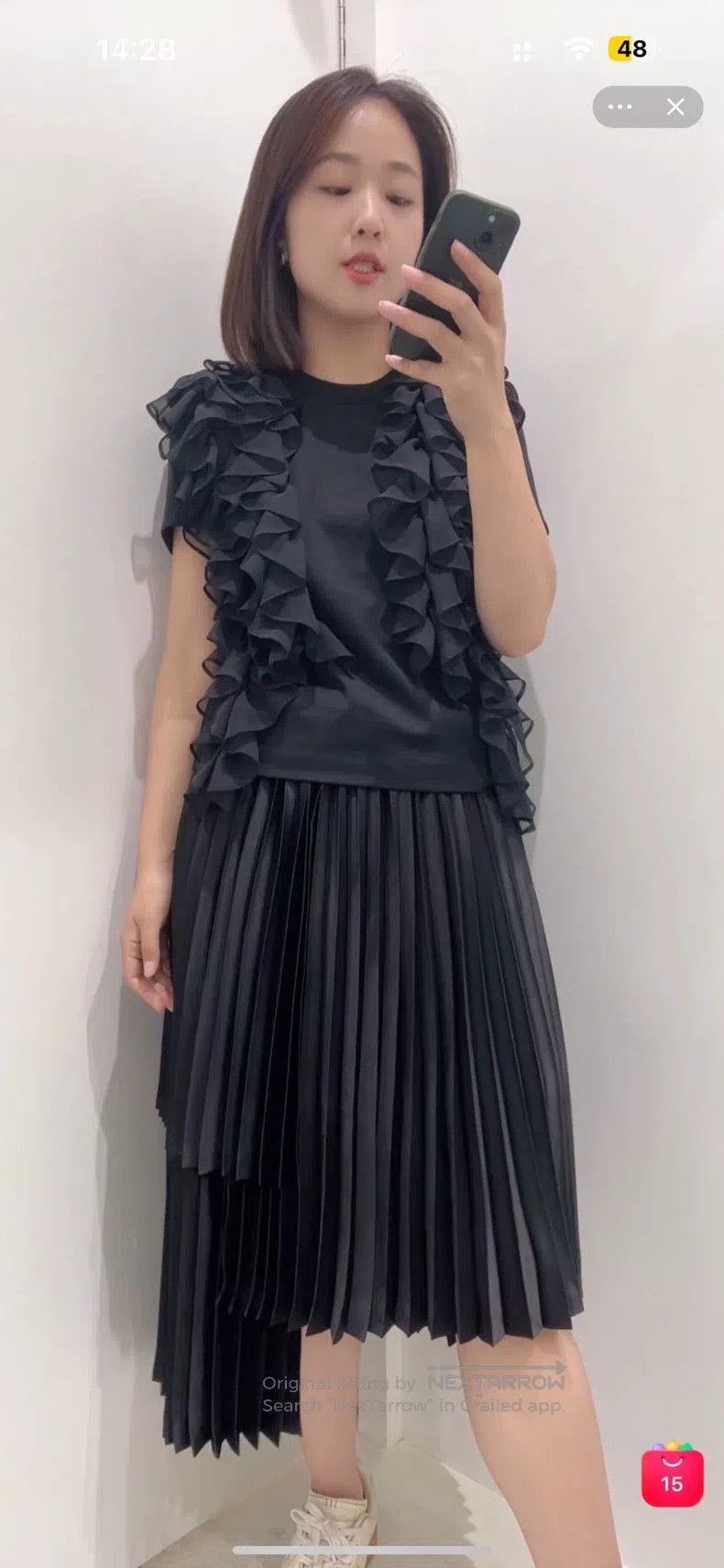 Comme des Garcons Comme Des Garcons size S Pleated Skirt Size S Size 23" - 6 Thumbnail