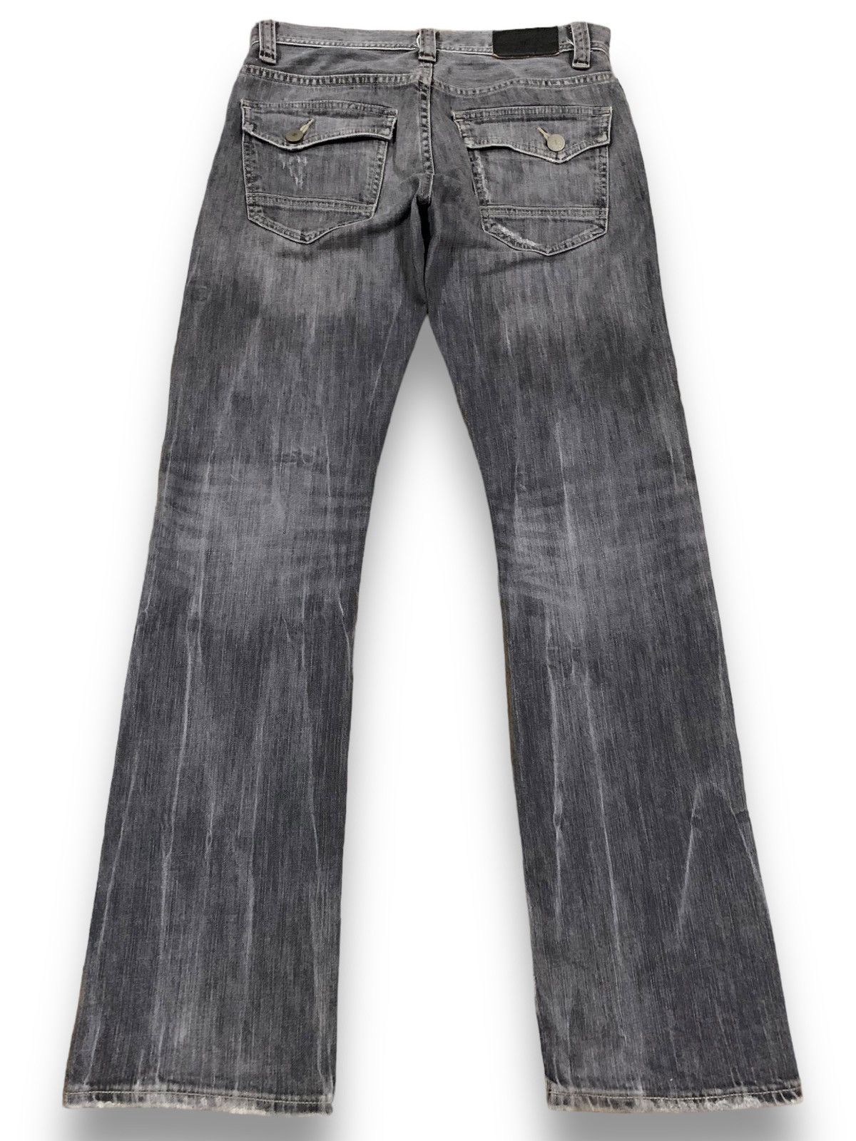 Undercover × Uniqlo Vintage Uniqlo Faded Wash Slim Bootcut Grunge Jeans Size US 31 - 2 Thumbnail