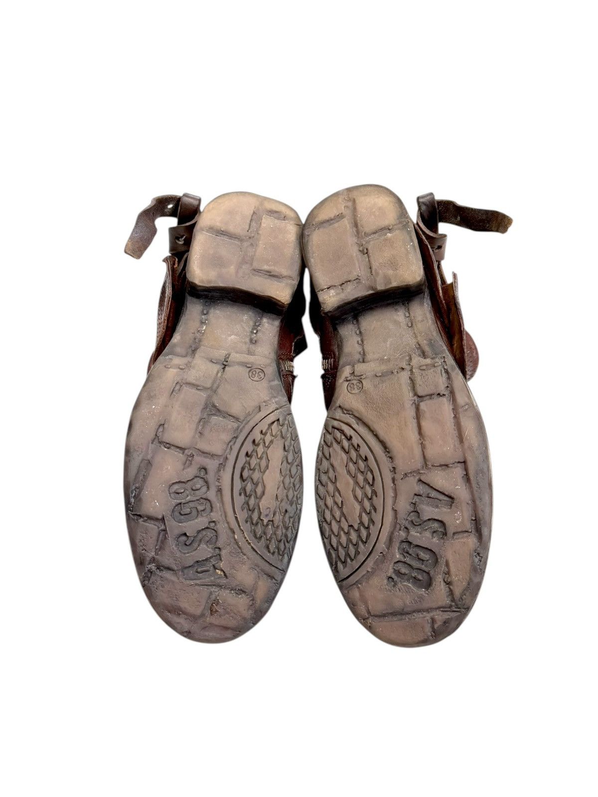 A.S.98 Vintage A.S. 98 Leather Boots Avantgarde Airstep Guidi style Size US 8 / IT 38 - 7 Thumbnail