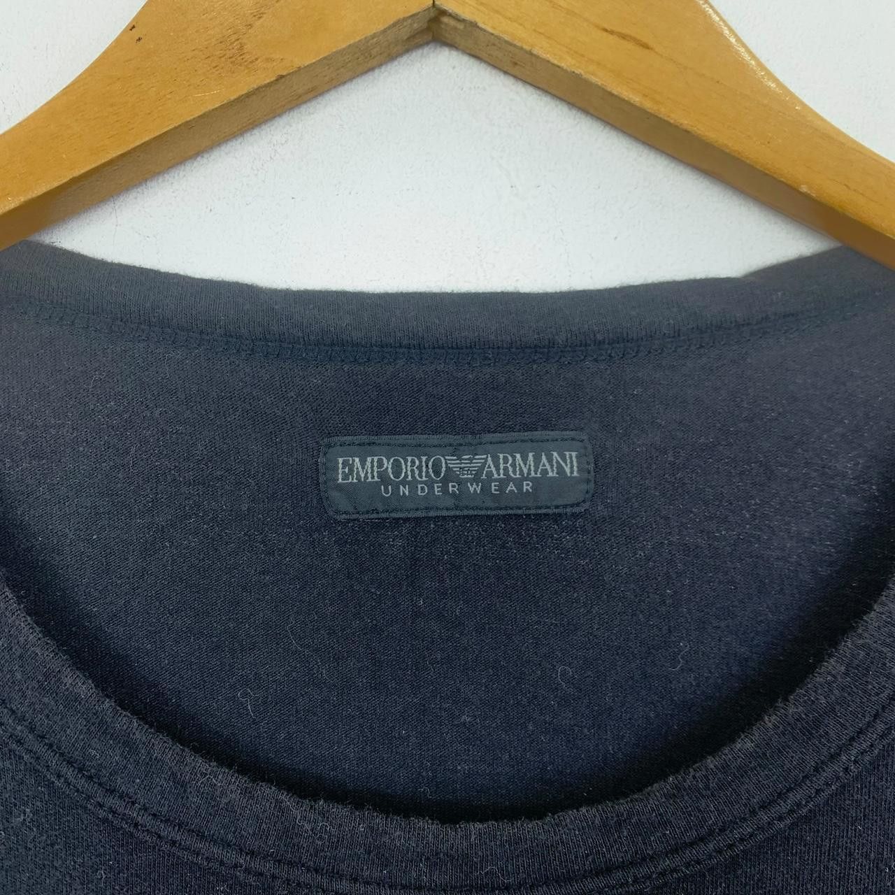 Emporio Armani Vintage EMPORIO ARMANI GIORGIO Tee Shirt Top Beach Size US XL / EU 56 / 4 - 4 Thumbnail