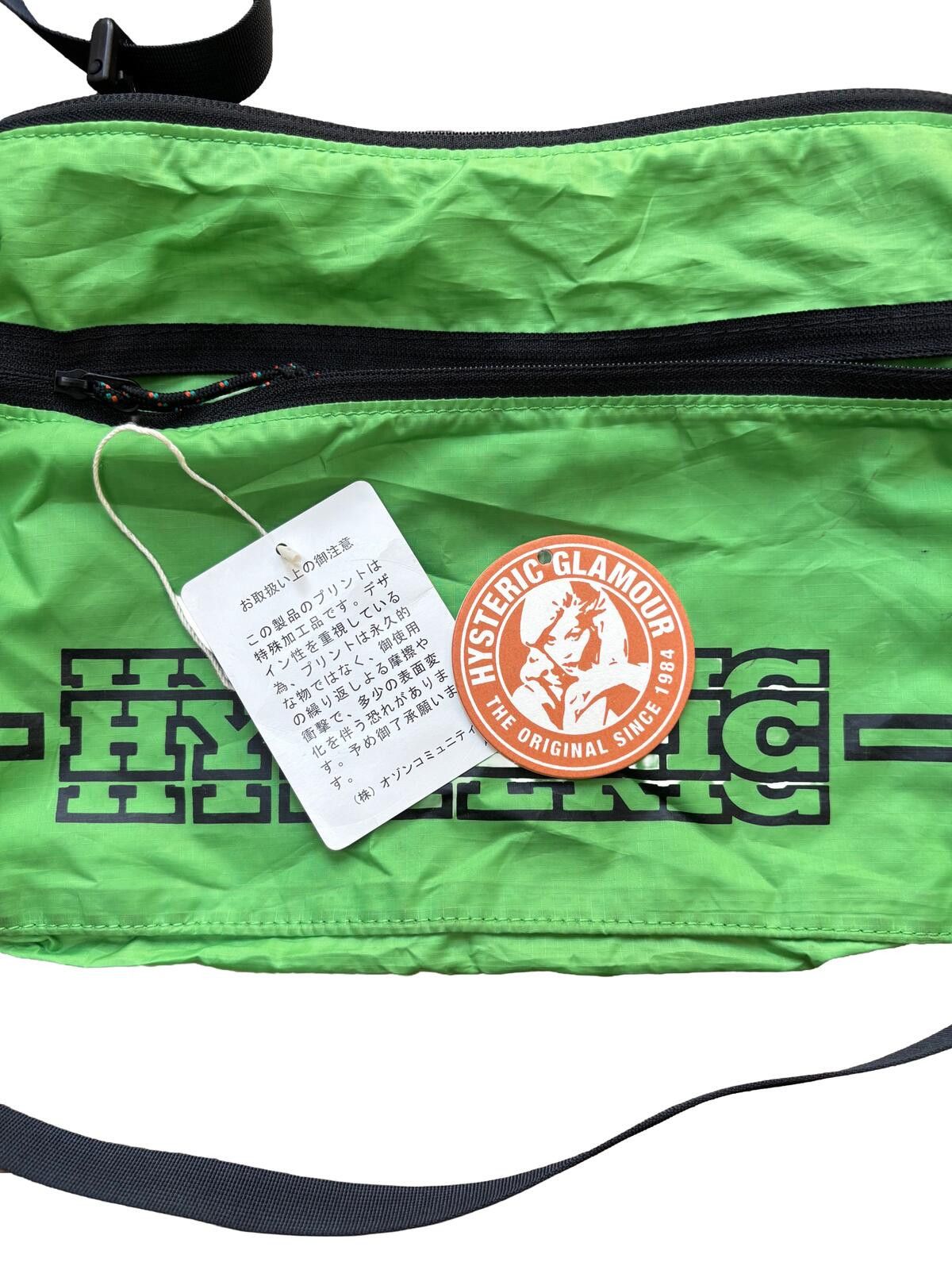Hysteric Glamour Hysteric Glamour Green Sacoche Bag Nylon Shoulder Size ONE SIZE - 4 Thumbnail