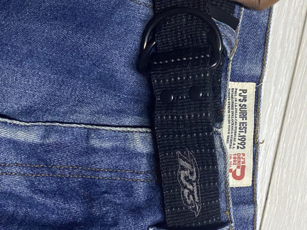 JNCO PJ’s Surfo Blue Wash With Belt Cargo Baggy Jeans Size US 32 / EU 48 - 10 Thumbnail