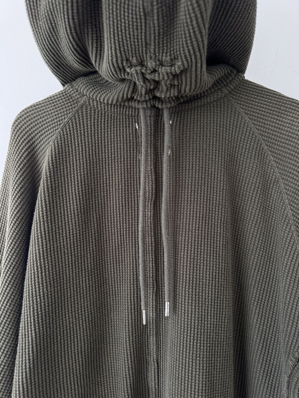Takahiromiyashita The Soloist. Green Waffle Hoodie Size US XL / EU 56 / 4 - 3 Thumbnail
