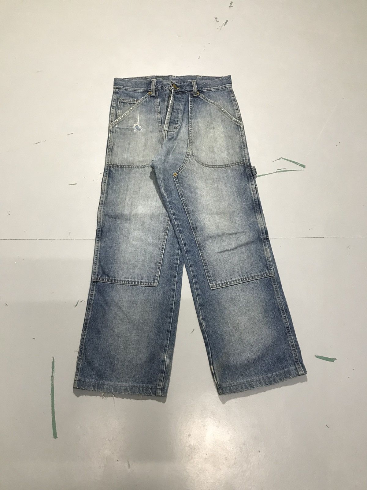 Carhartt Vintage carhartt repaired double knee workwear Size US 30 / EU 46 - 1 Thumbnail