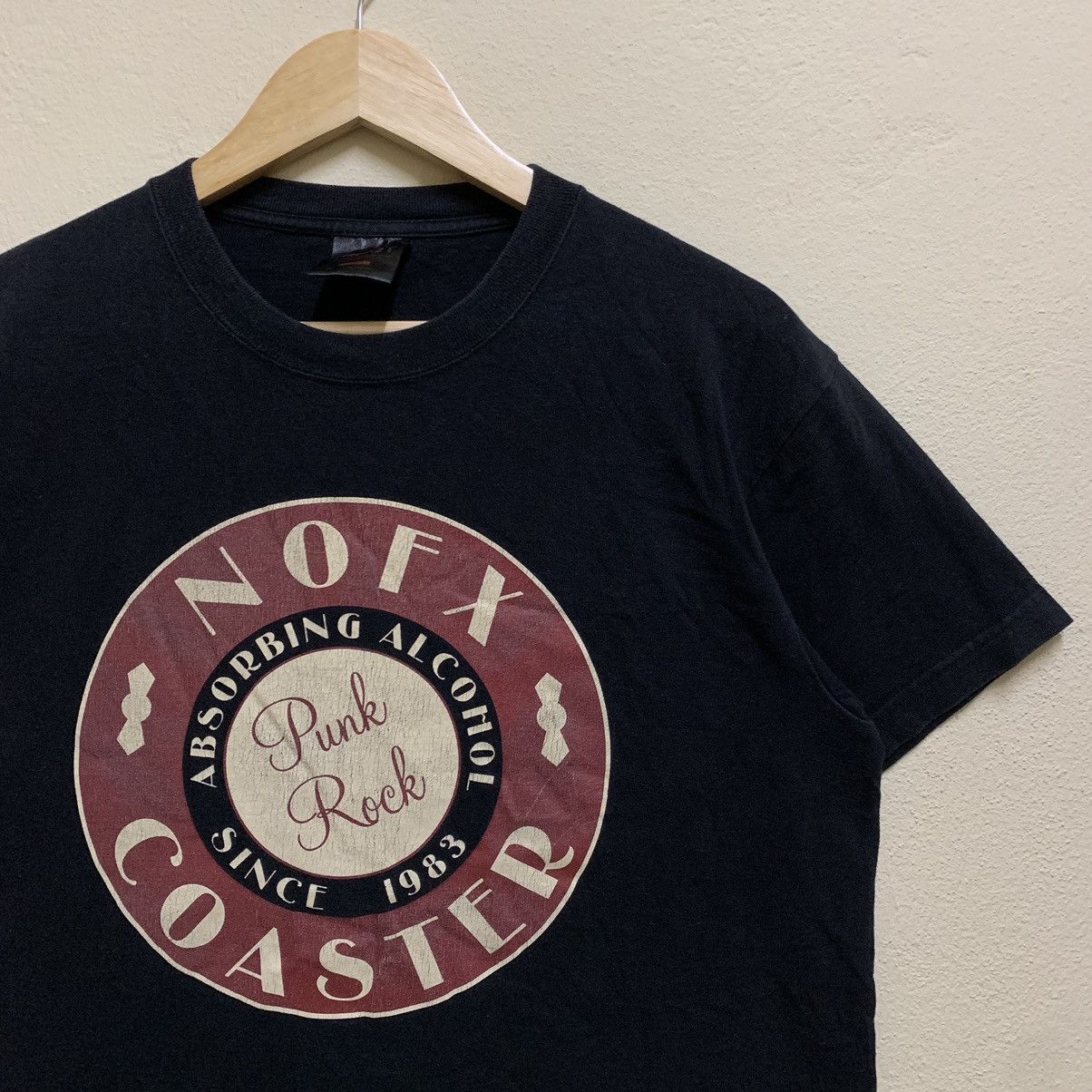 Band Tees × Vintage Vintage NOFX Absorbing Alchohol Japan tour T-shirt Size US M / EU 48-50 / 2 - 3 Thumbnail