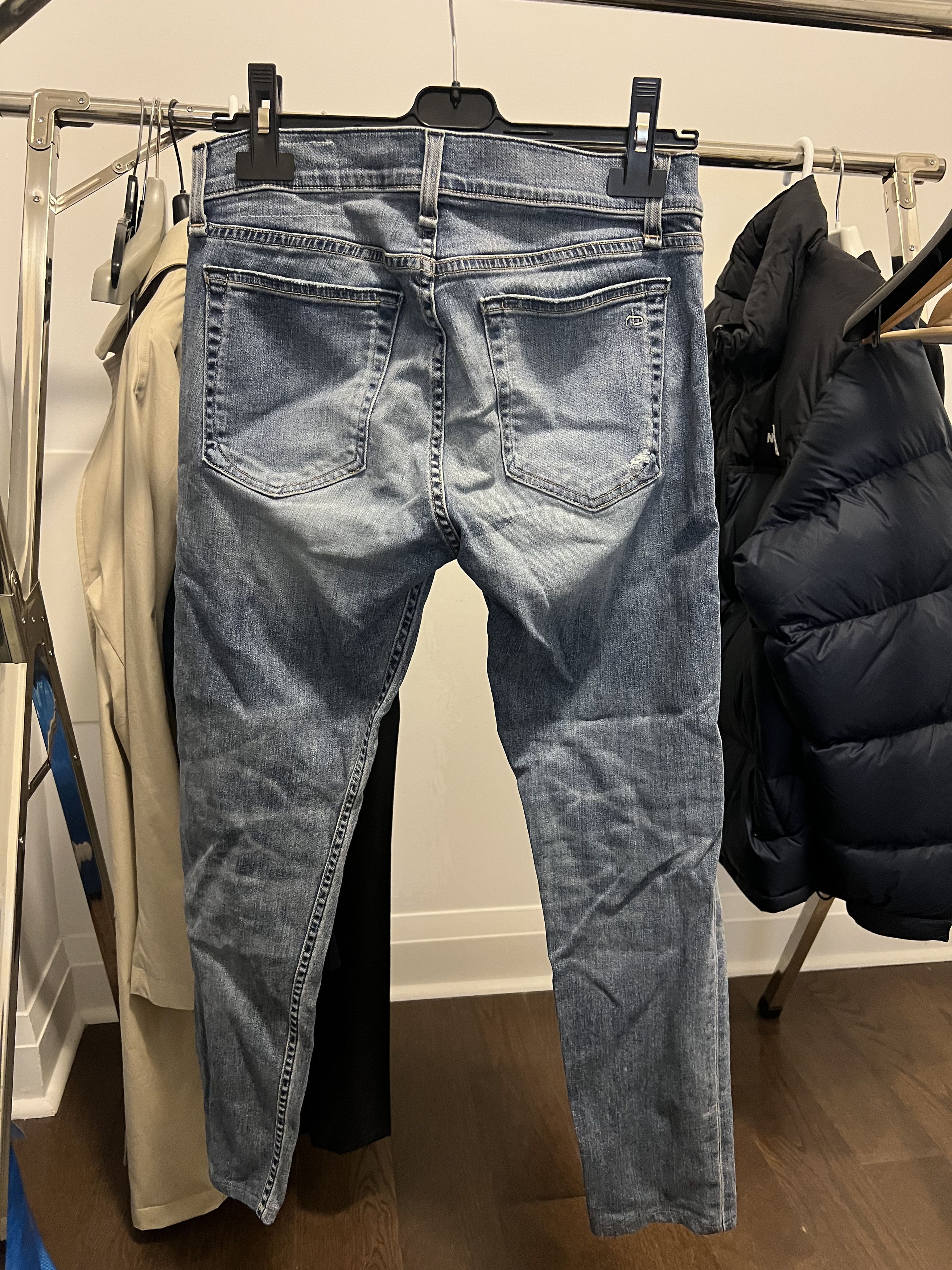 Rag & Bone Fit 1 Skinny Leg Ripped Jeans - US30 Size US 30 / EU 46 - 2 Thumbnail