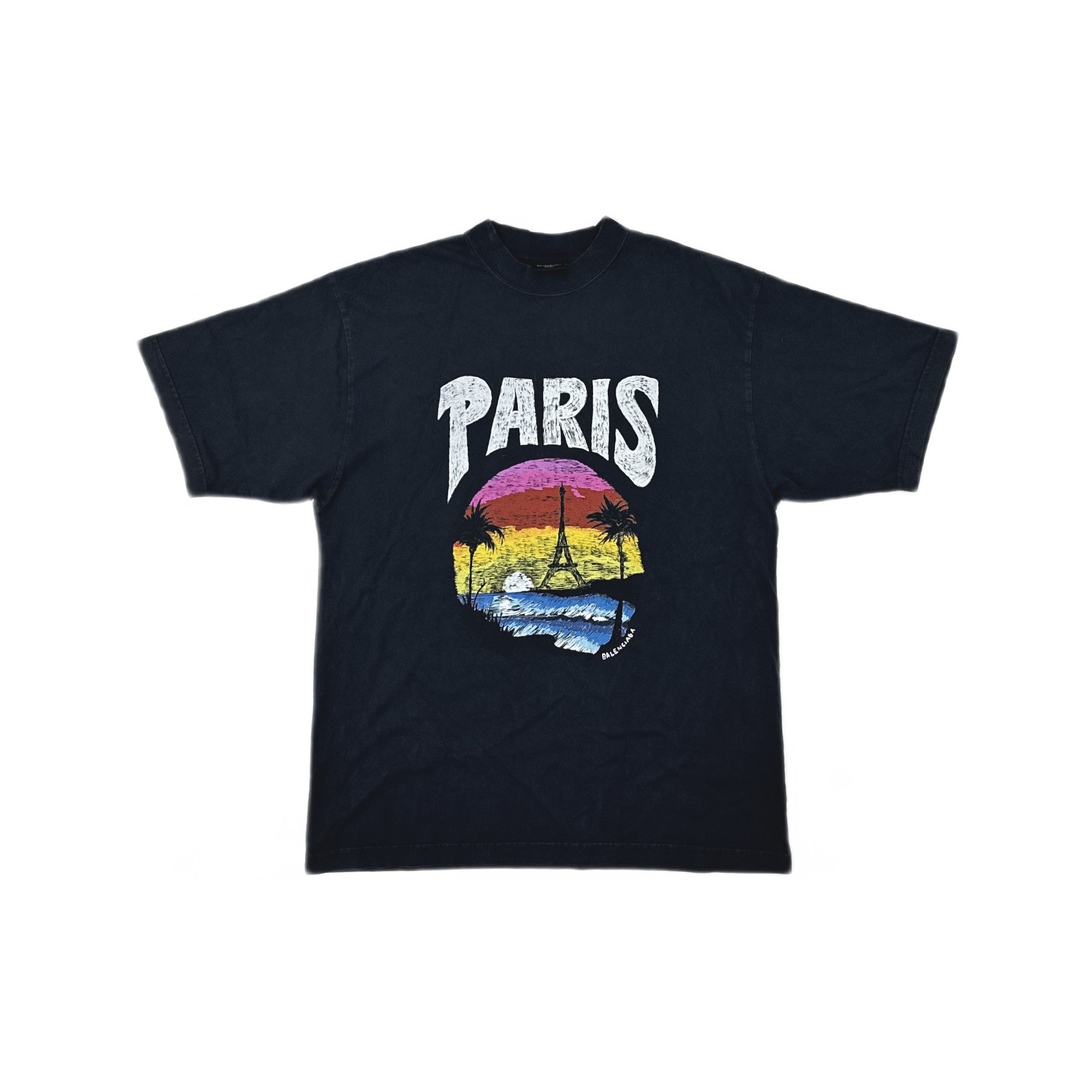 Balenciaga Balenciaga Paris “40 Rue De Sevres” T-Shirt | Grailed