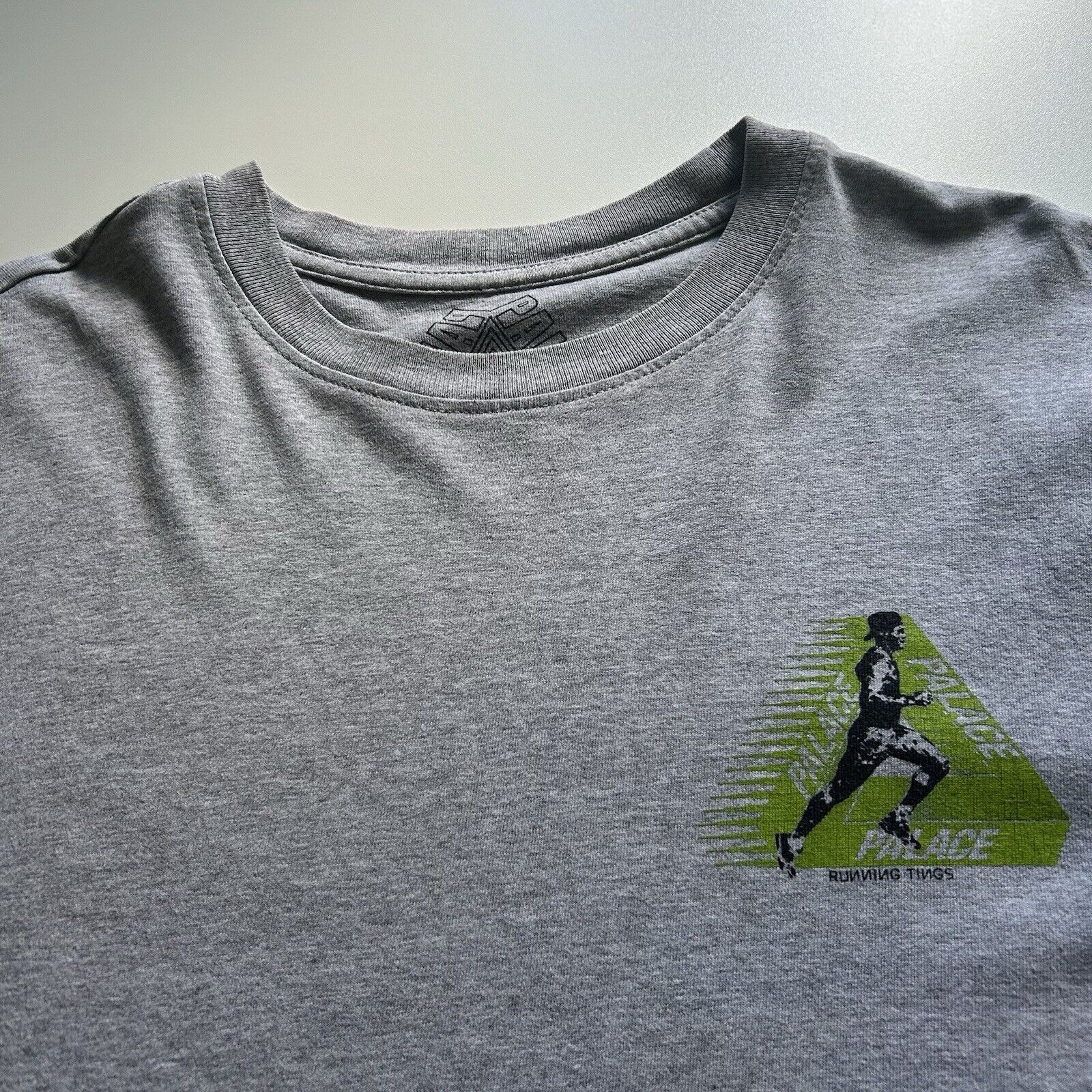 Palace Palace Skateboards Running Tings Graphic T Shirt Medium Rare Size US M / EU 48-50 / 2 - 4 Thumbnail