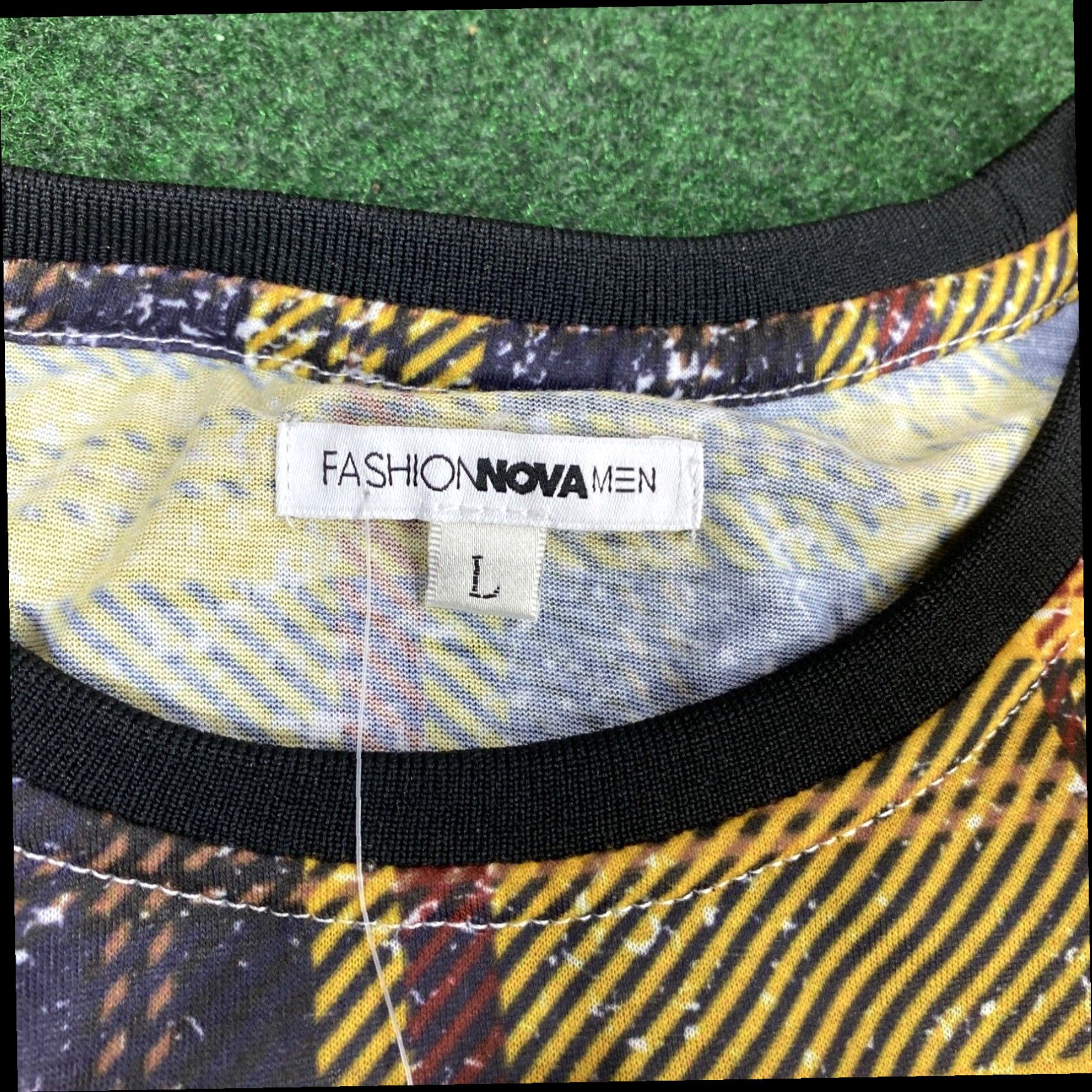 Fashion Nova FASHION NOVA MEN Large SHORT SLEEVE Skippin Class Tee TOP SHIRT NEW FAST SHIP Size US L / EU 52-54 / 3 - 6 Thumbnail