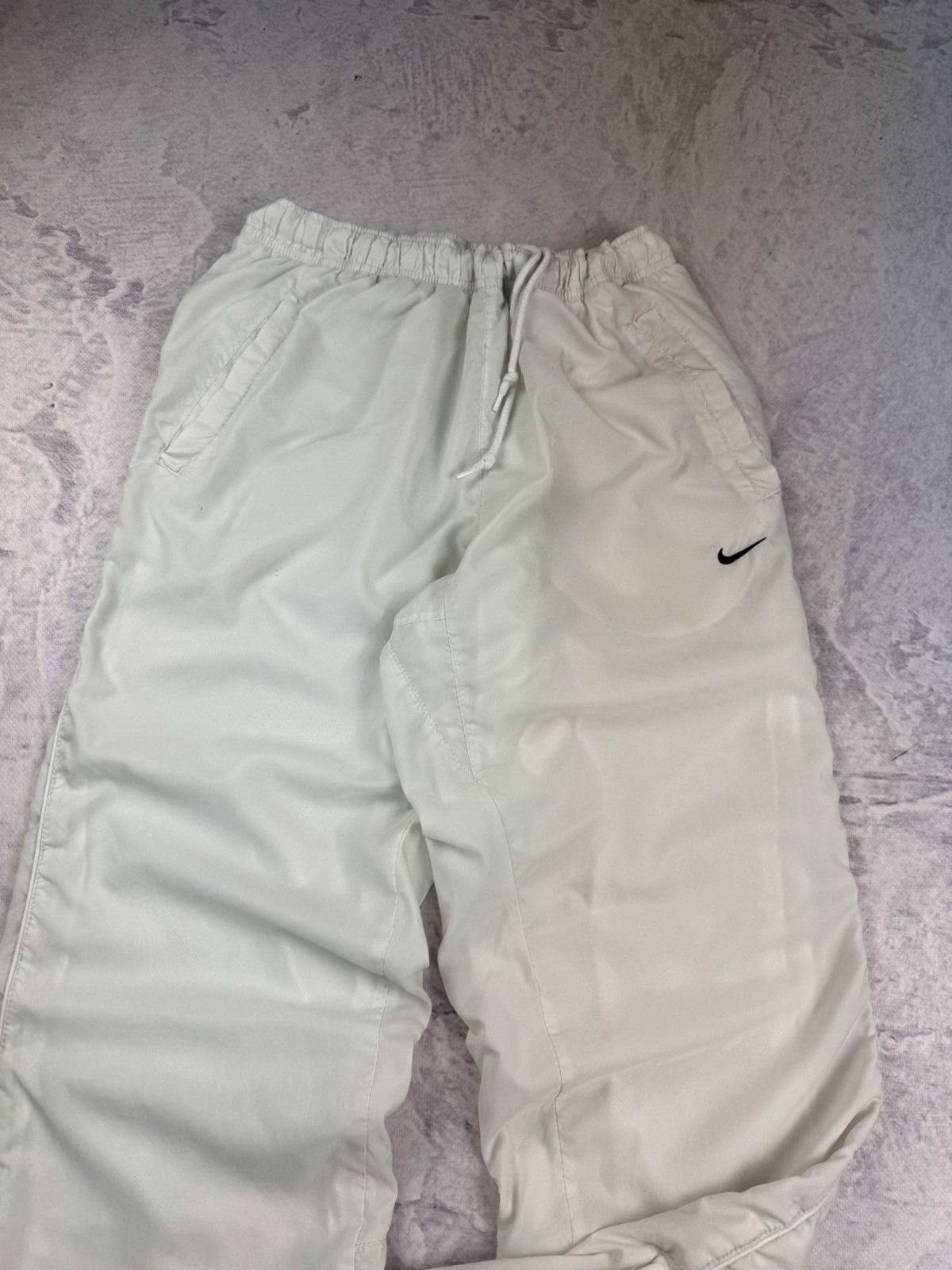 Nike × Vintage NIKE VINTAGE NYLON BASIC LOGO OVERSIZE BAGGY PANTS Size US 32 / EU 48 - 5 Thumbnail