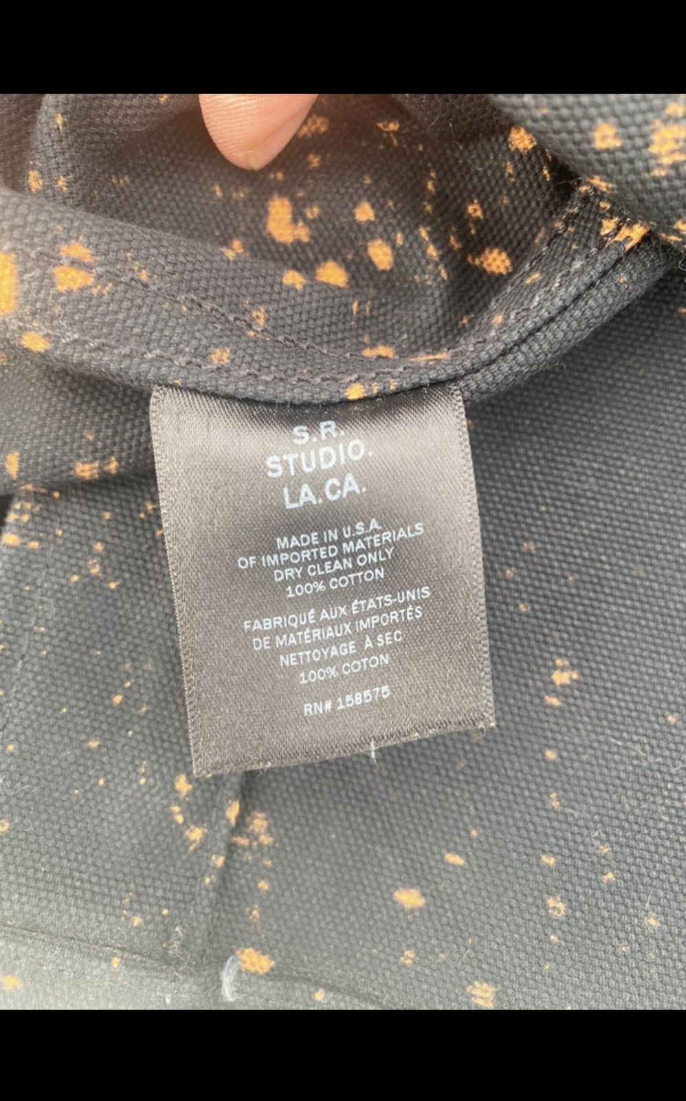 Sterling Ruby S.r. Studio bleached soto shirt jackey Sterling Ruby Size US M / EU 48-50 / 2 - 13 Thumbnail