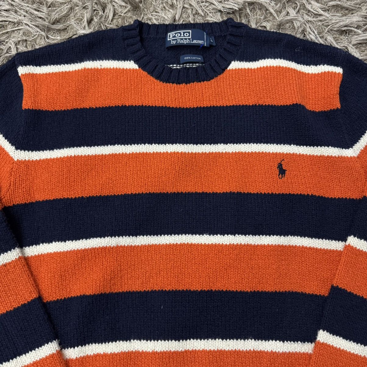 Polo Ralph Lauren Polo Ralph Lauren Knit Sweater 90s Size US L / EU 52-54 / 3 - 2 Thumbnail