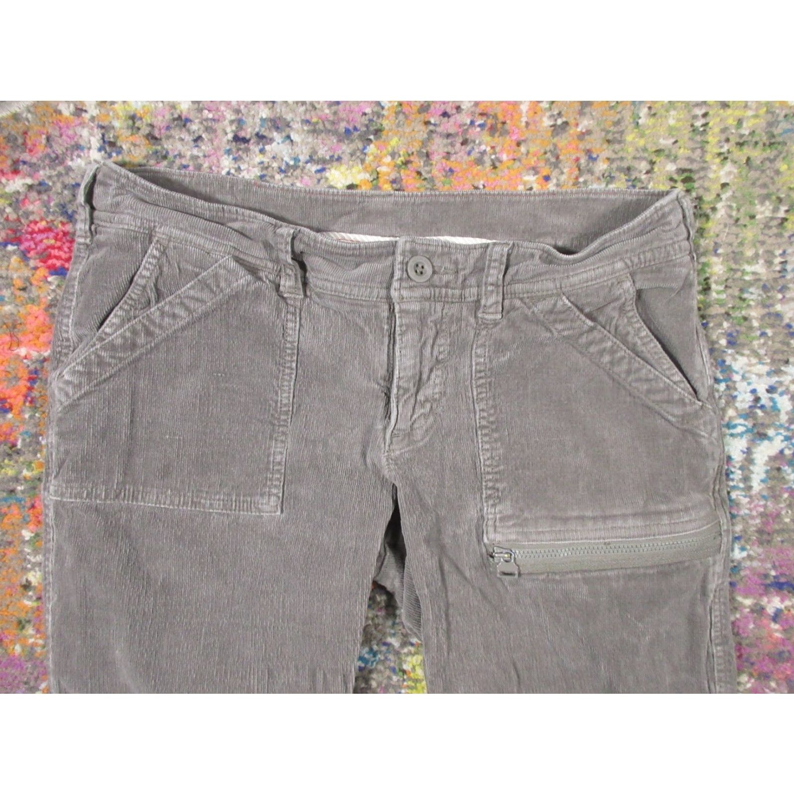 The North Face The North Face Pants Corduroy Women’s 8 Gray Low Rise Hiking Stretch 30x30 Size 30" / US 8 / IT 44 - 6 Thumbnail