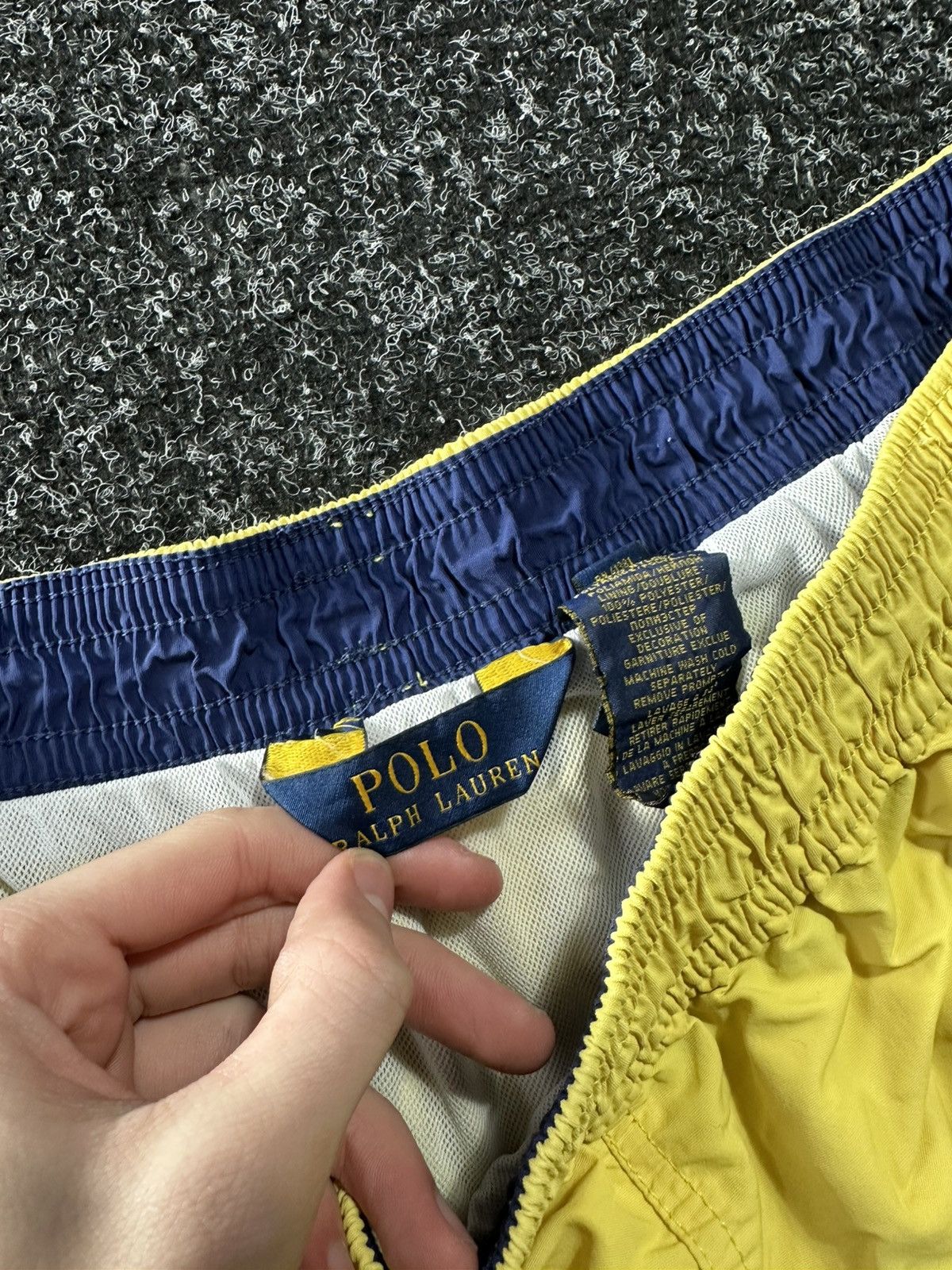 Polo Ralph Lauren × Vintage 🚨 RALPH LAUREN POLO LOGO VINTAGE SHORTS L hawaii rare Size US 34 / EU 50 - 4 Thumbnail