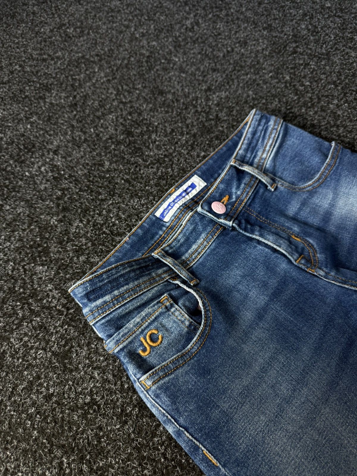 Designer × Jacob Cohen Vintage Jacob Cohen Luxury flared Denim Pants Jeans Size 25" / US 0 / IT 36 - 4 Thumbnail