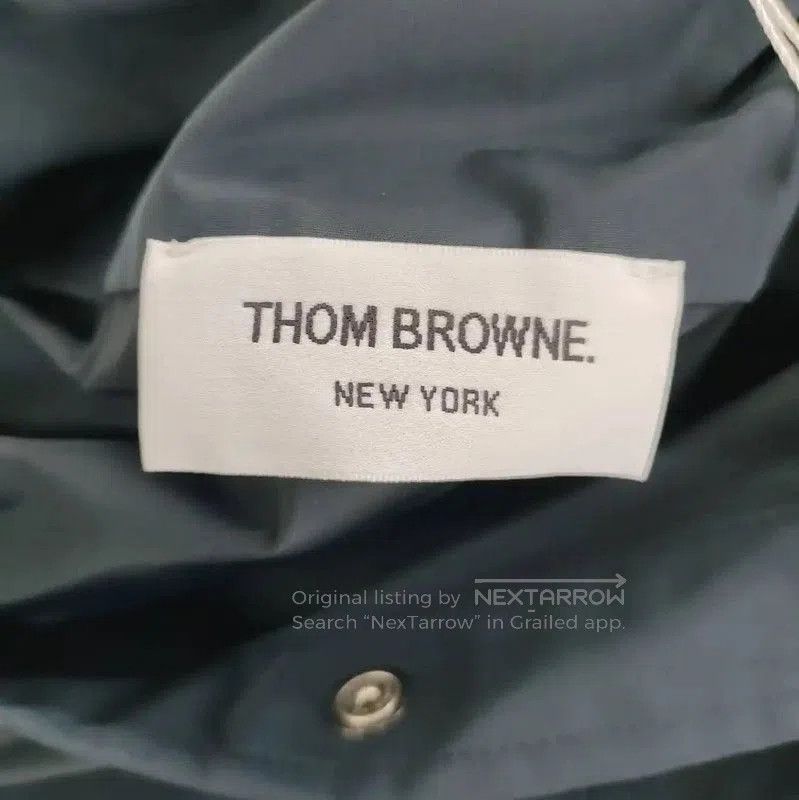 Thom Browne Thom Browne Women's Black Polyester Raincoat . Size L / US 10 / IT 46 - 3 Thumbnail