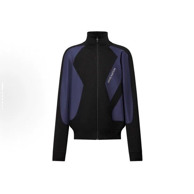 Louis Vuitton louis vuitton 25ss blue and black contrast embroidered mon Size US XL / EU 56 / 4 - 1 Thumbnail