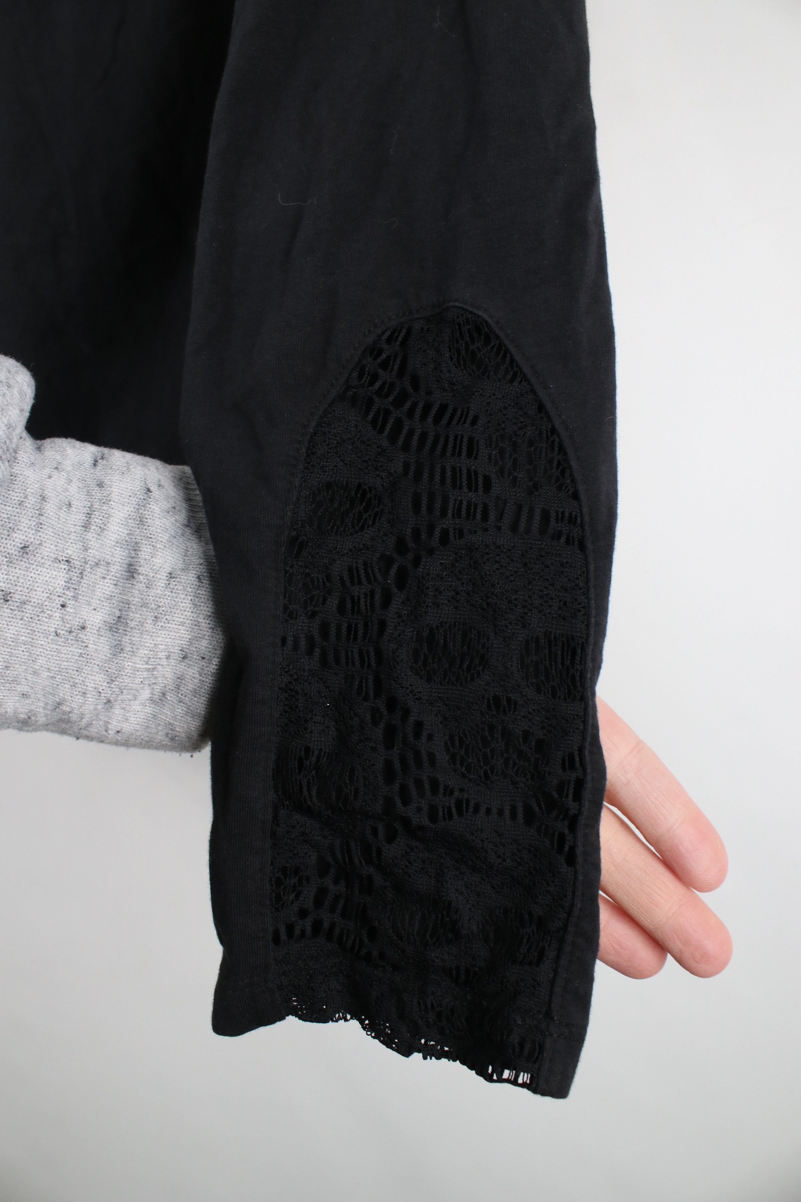 Harley Davidson × Vintage Vintage Y2K Harley Davidson Skull Lace Long Sleeve T-Shirt Size L / US 10 / IT 46 - 6 Thumbnail