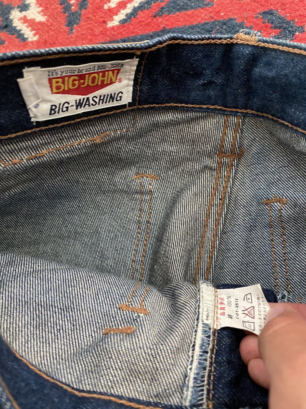 Big John Japanese Big John Super Flared Bootcut Denim Jeans Lgb Style Size US 26 / EU 42 - 8 Thumbnail