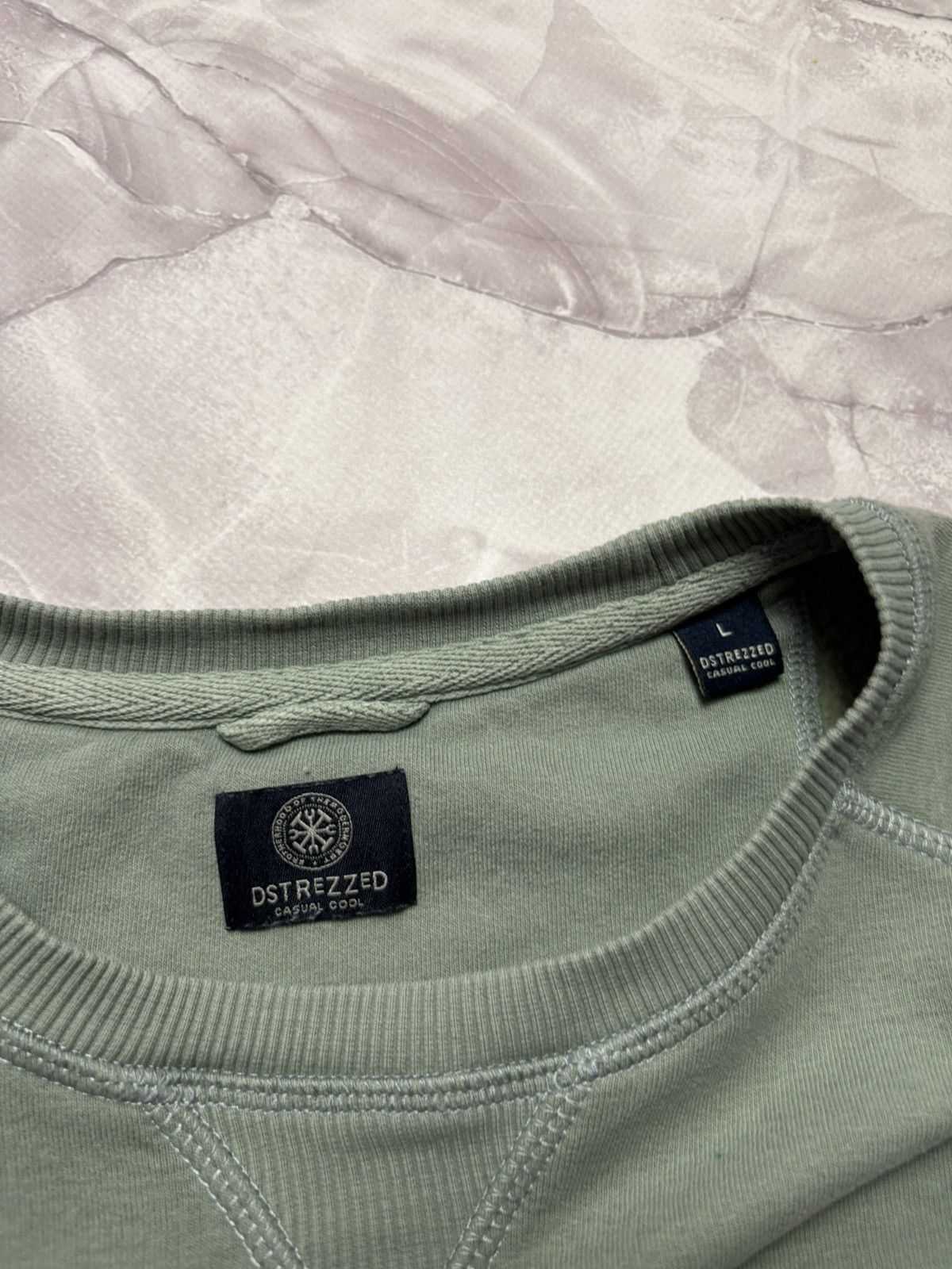 Other Dstrezzed Sweatshirt Flocked Logo Streetwear Mint Mens L Size US L / EU 52-54 / 3 - 7 Thumbnail