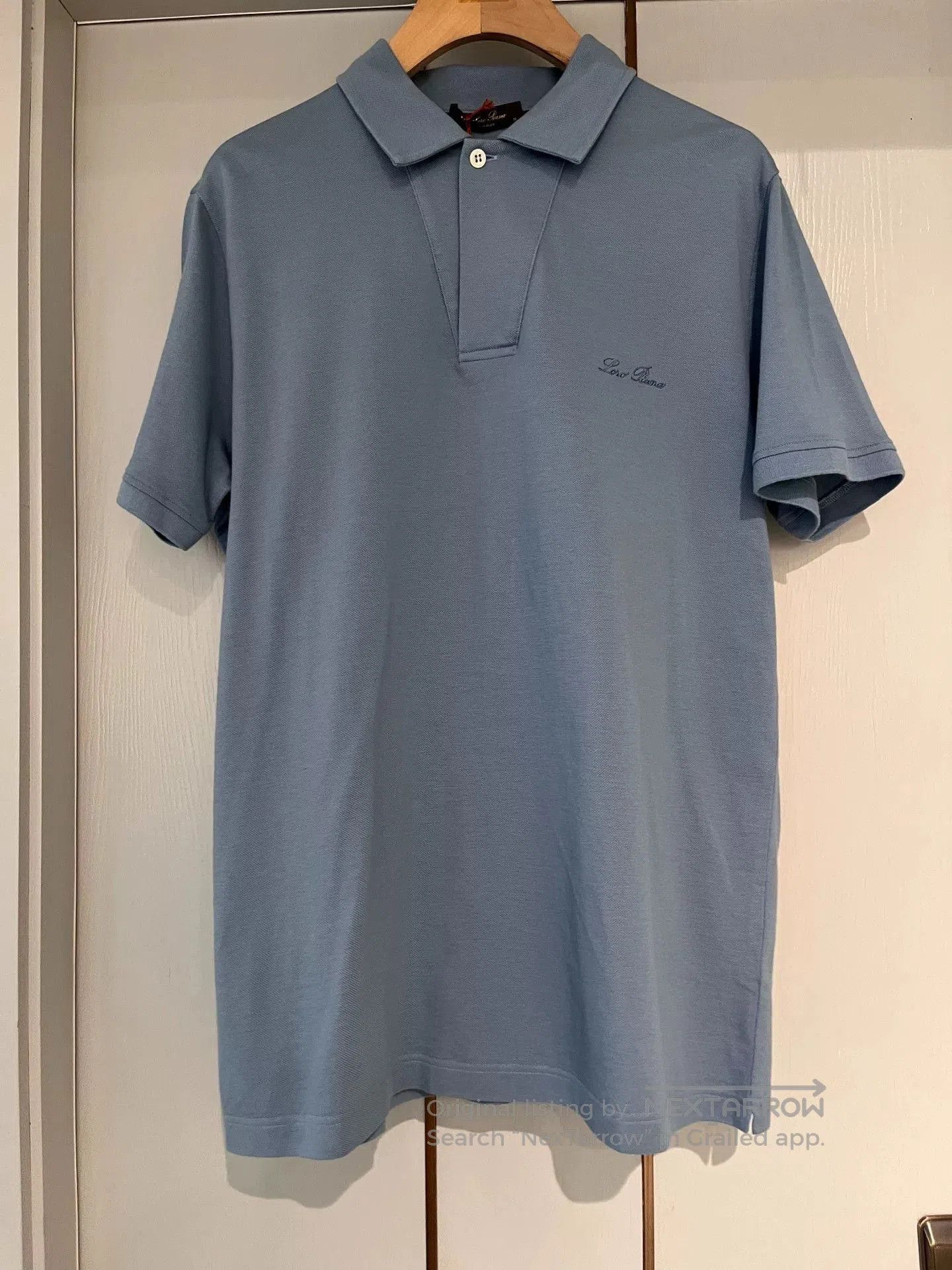 Loro Piana Solid Short Sleeve Polo.