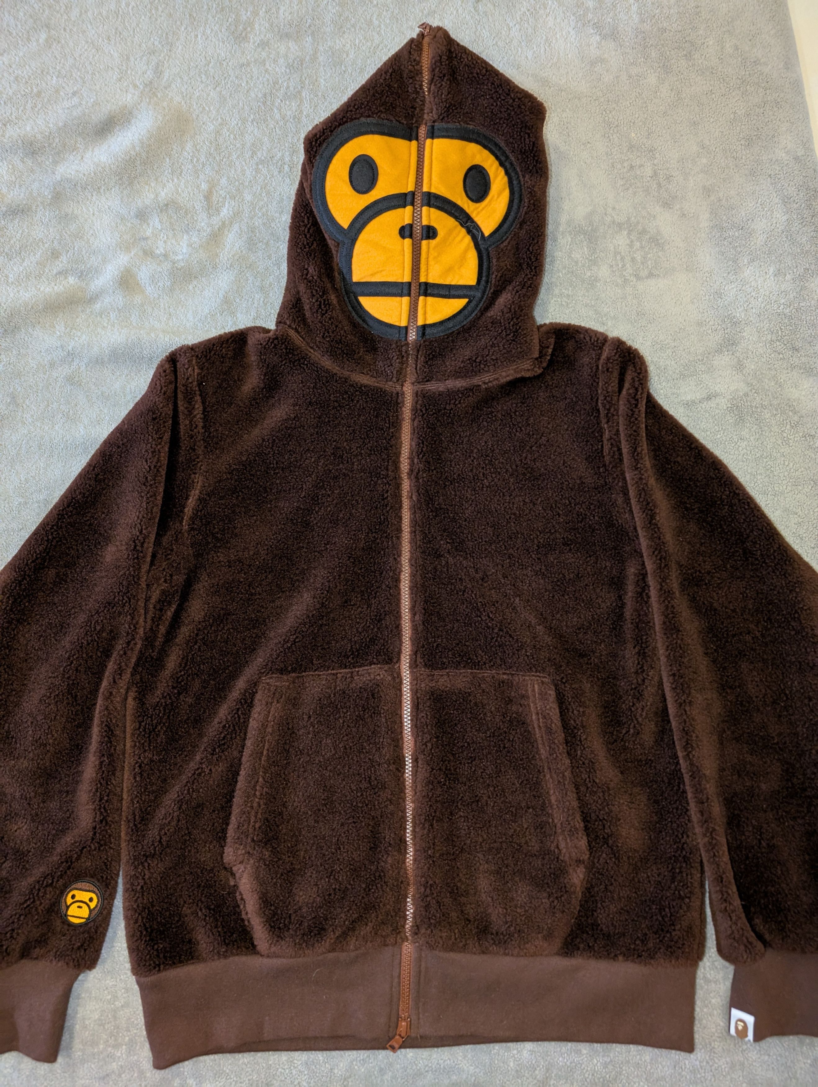 Bape A BATHING APE X BABY MILO HOODIE | Grailed