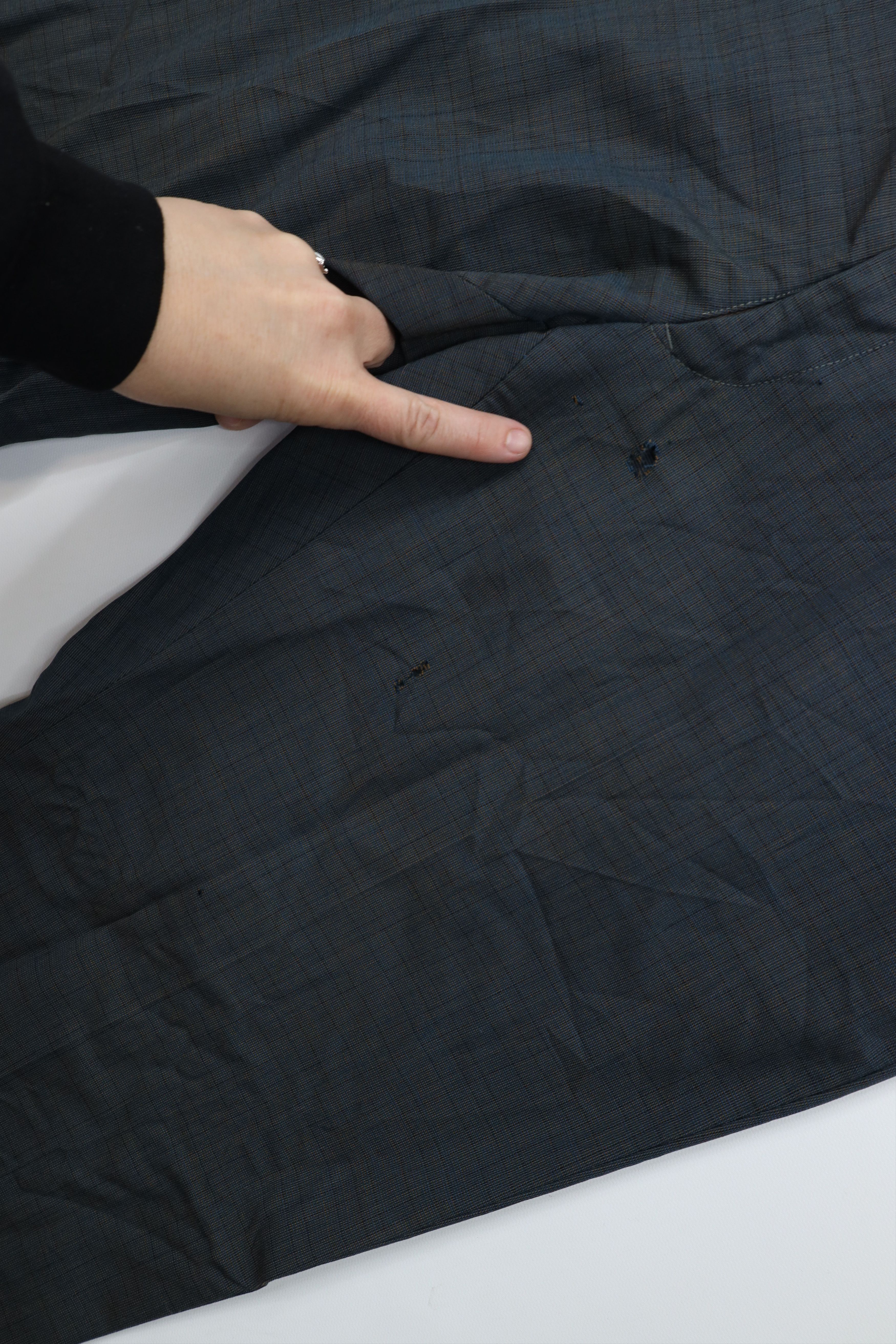 Vintage Vintage 50s Rockabilly Gabardine Wide Leg Chino Pants US Size US 34 / EU 50 - 5 Thumbnail
