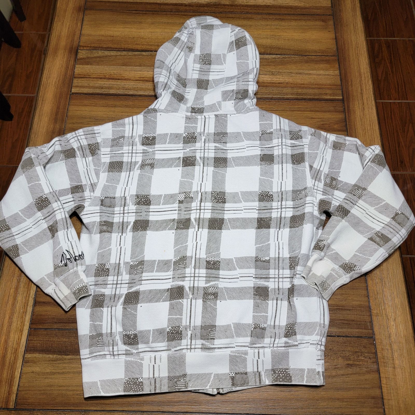 Volcom Volcom Full Zip Plaid Hooded Unisex Heavyweight Jacket Small Size US S / EU 44-46 / 1 - 6 Thumbnail