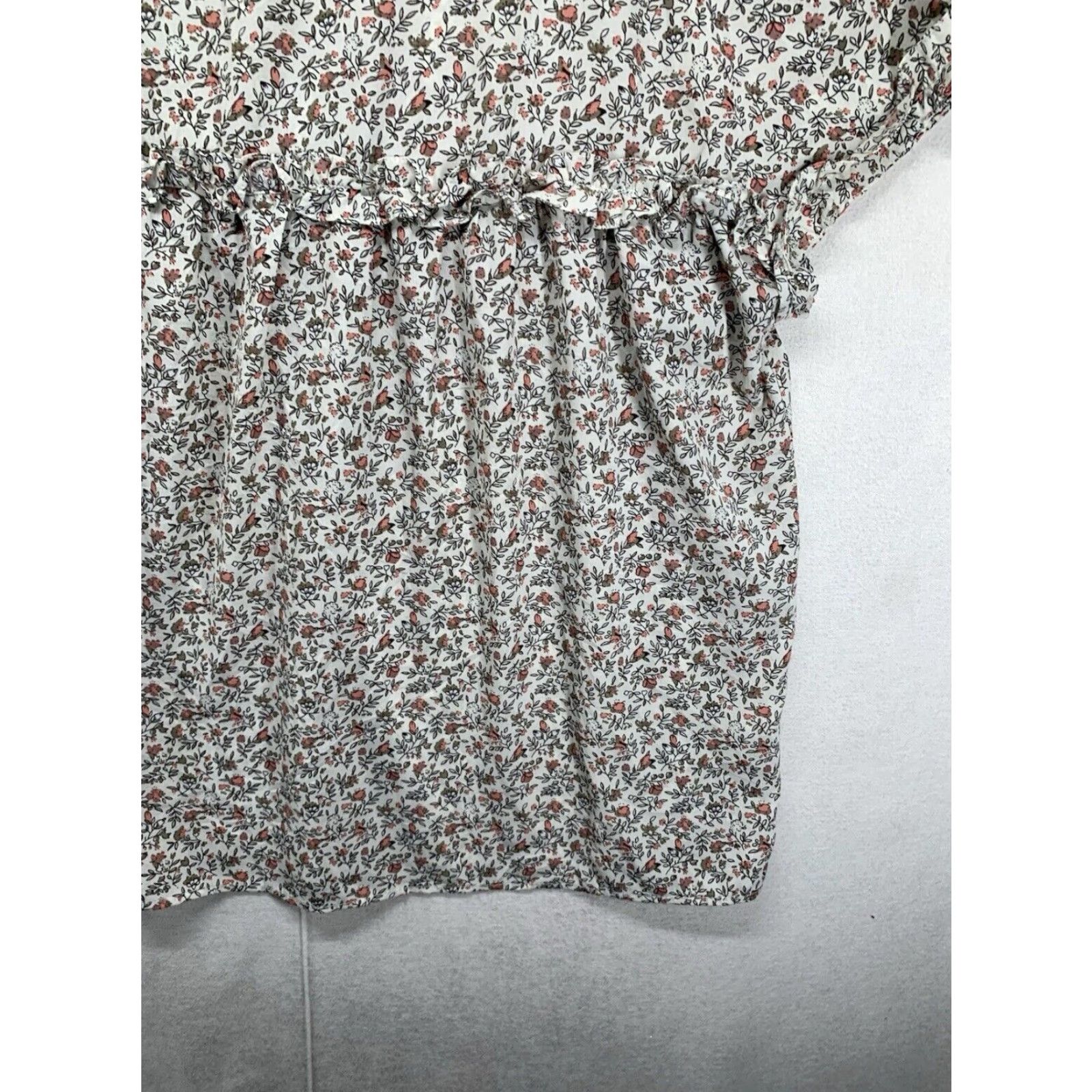 Vintage VINTAGE Suzanne Betro Women’s Plus Size 2X Floral Blouse Short Sleeve Rayon Summer Casual Women's Size XXL / US 16-18 / IT 52-54 - 5 Thumbnail