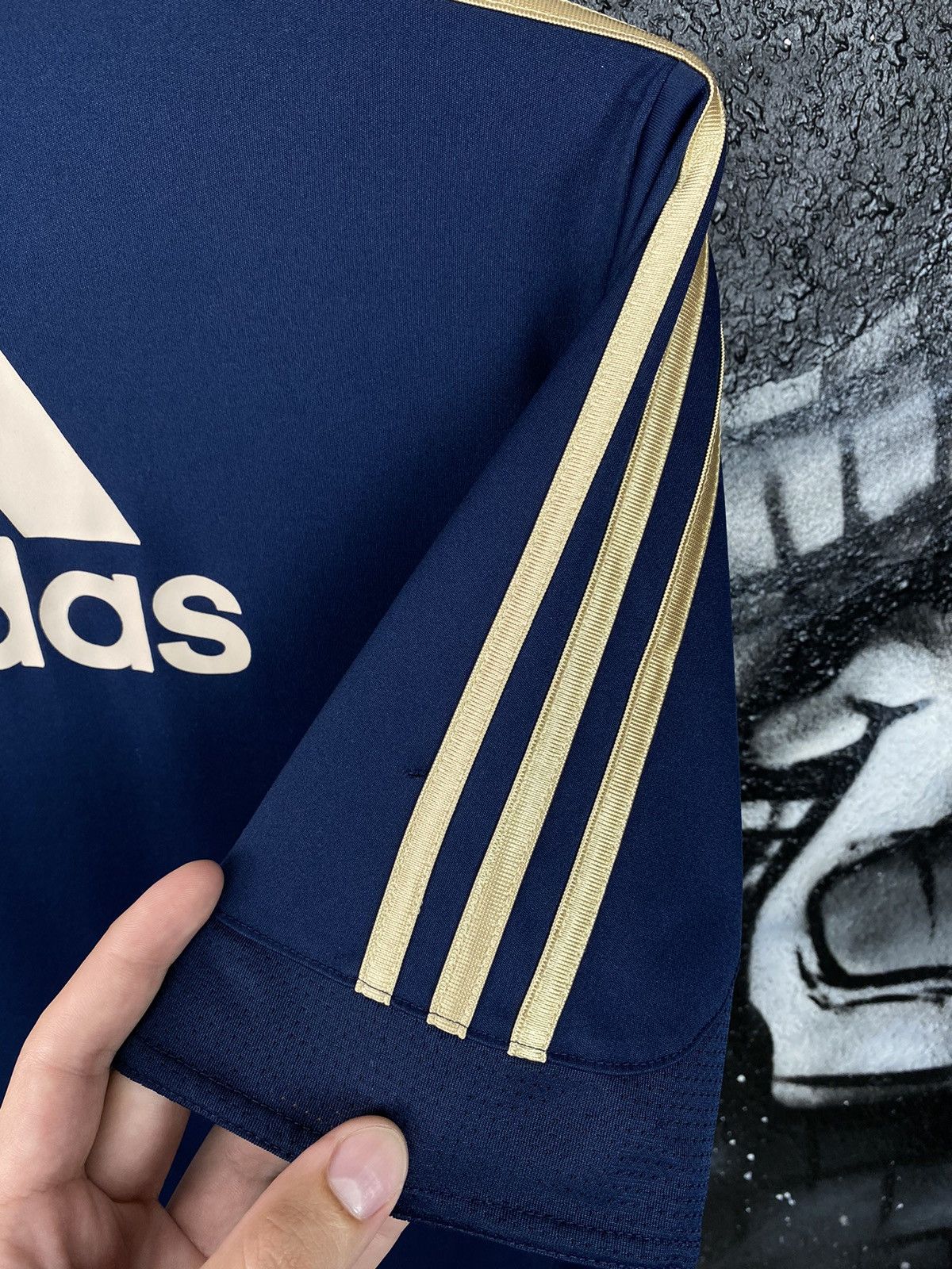 Adidas Adidas Chelsea FC Vintage Navy Blue Soccer Jersey T-Shirt Size Medium Size US M / EU 48-50 / 2 - 13 Thumbnail