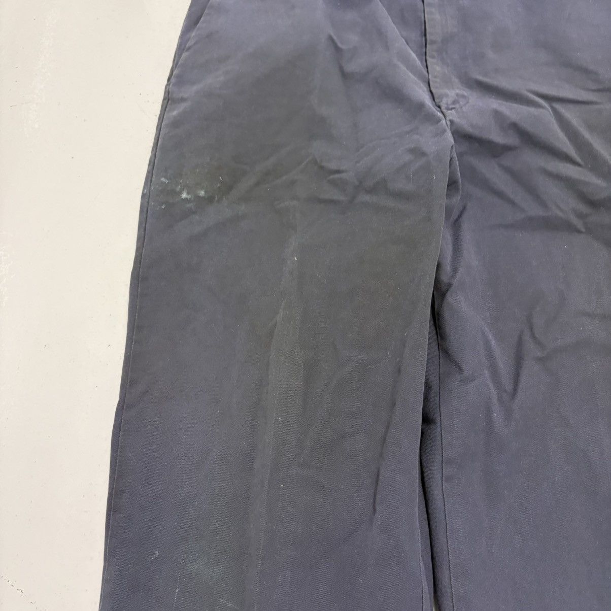 Other Vintage 70s 80s Cintas Navy Canvas Workwear Chinos 38x31 Size US 38 / EU 54 - 2 Thumbnail