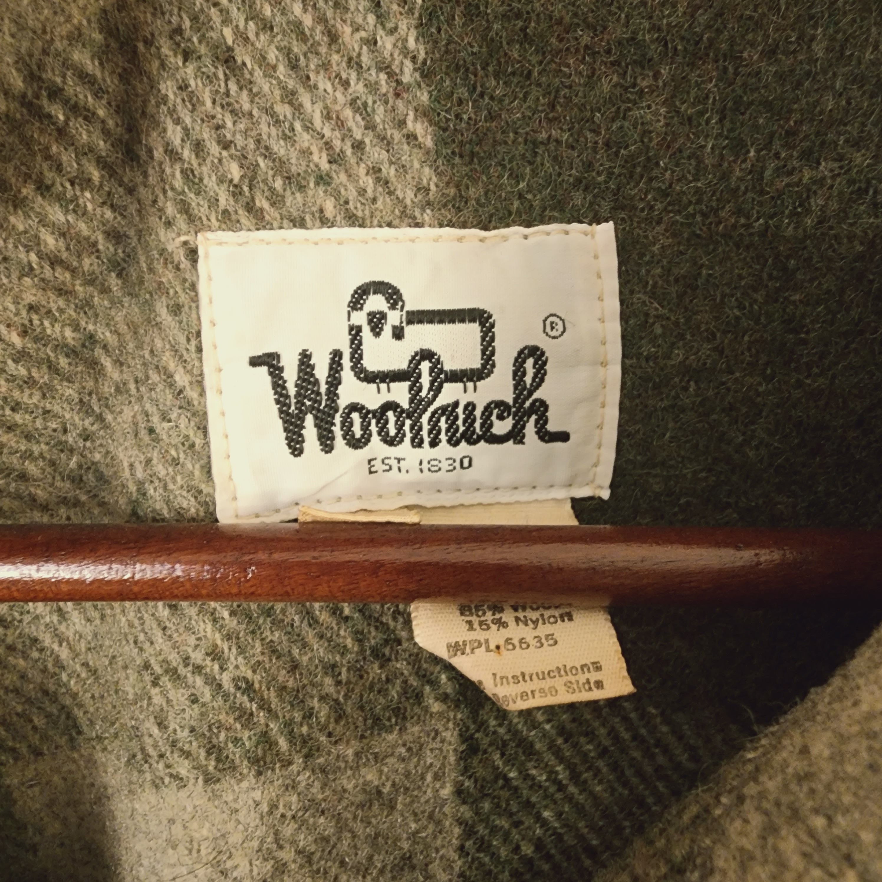 Woolrich Woolen Mills Vintage Woolrich Green Plaid Wool Jacket Size US XL / EU 56 / 4 - 3 Thumbnail