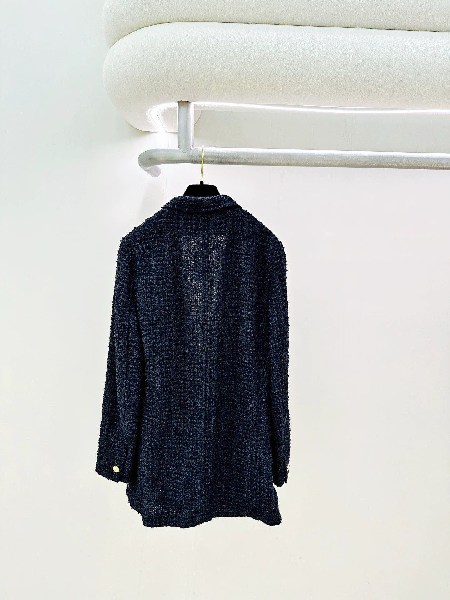 Louis Vuitton 99 New LV Black Tweed Jacket 34 Size XS / US 0-2 / IT 36-38 - 2 Thumbnail