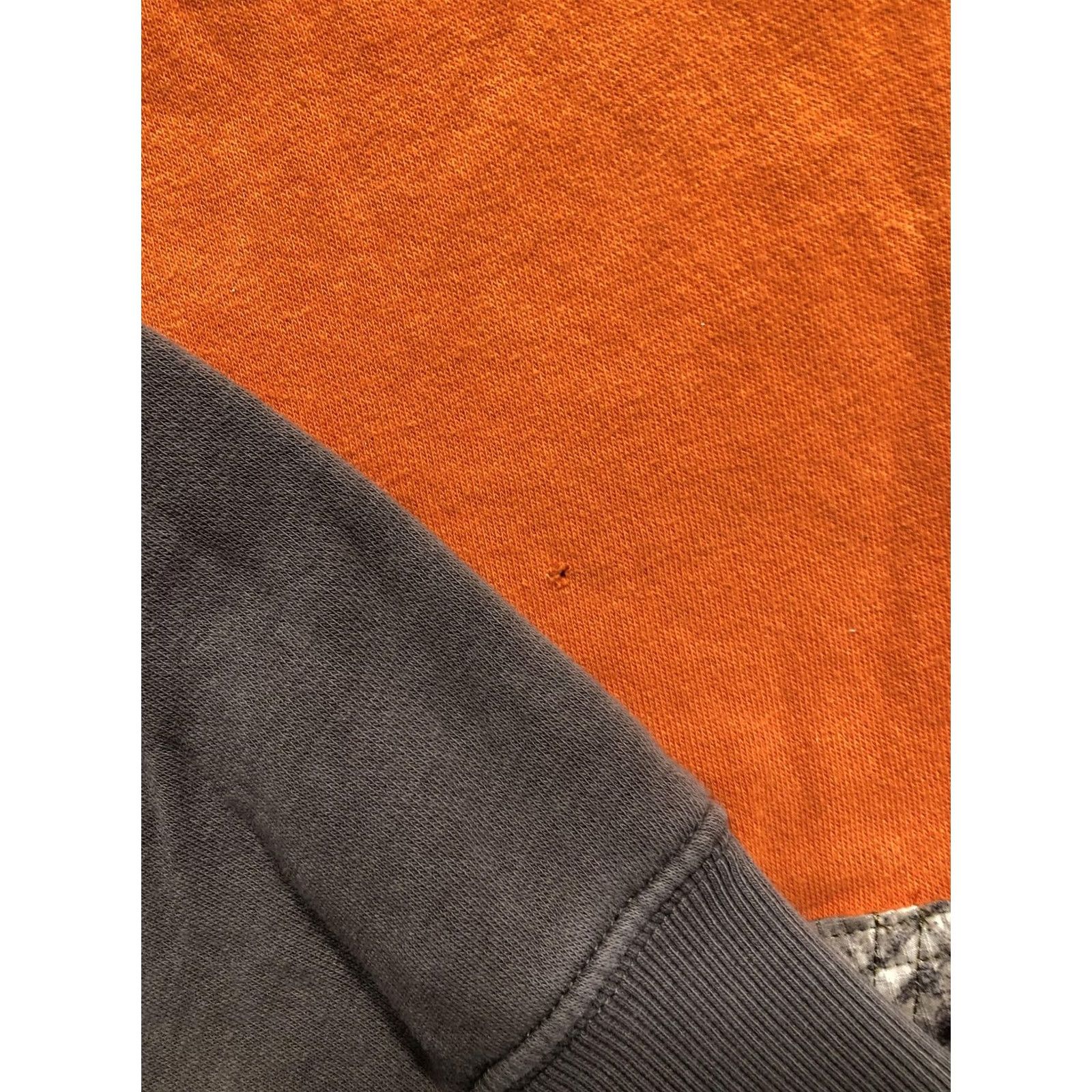 Under Armour Under Armour Hoodie Mens XL Orange Camouflage Fleece Kangaroo Pocket Logo Pullover Crew Neck Hooded Size US XL / EU 56 / 4 - 7 Thumbnail