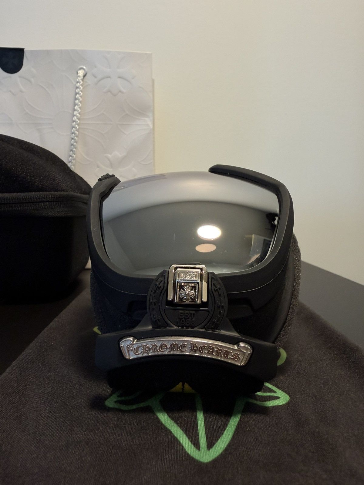 Chrome Hearts Chrome Hearts Silver Morning Ski Goggles Size ONE SIZE - 5 Thumbnail
