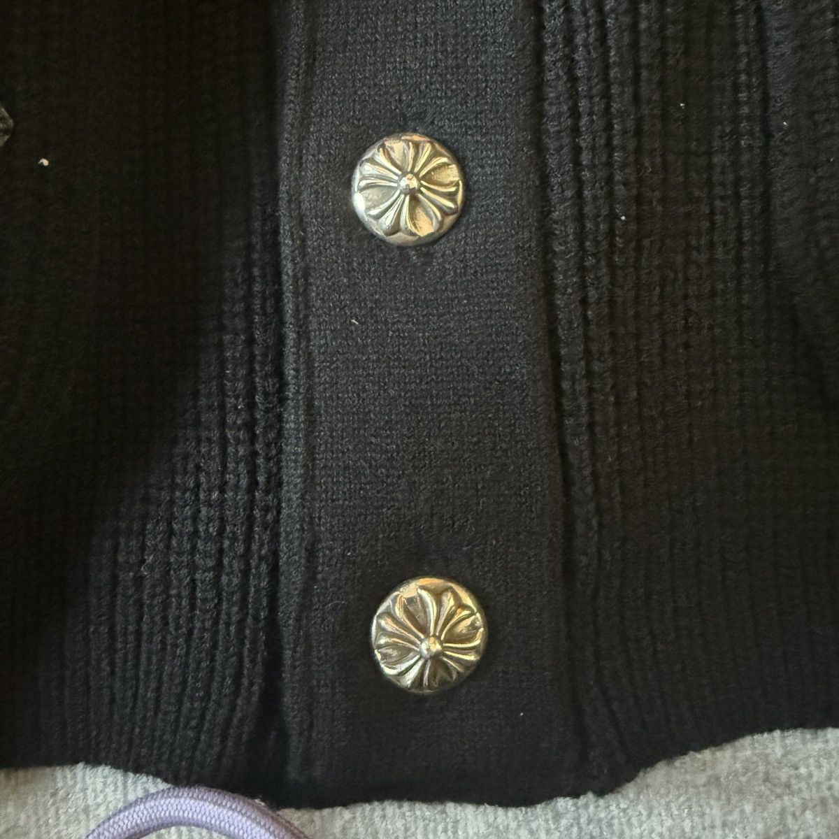 Chrome Hearts Chrome Hearts leather cross patches Cardigan Size US L / EU 52-54 / 3 - 3 Thumbnail