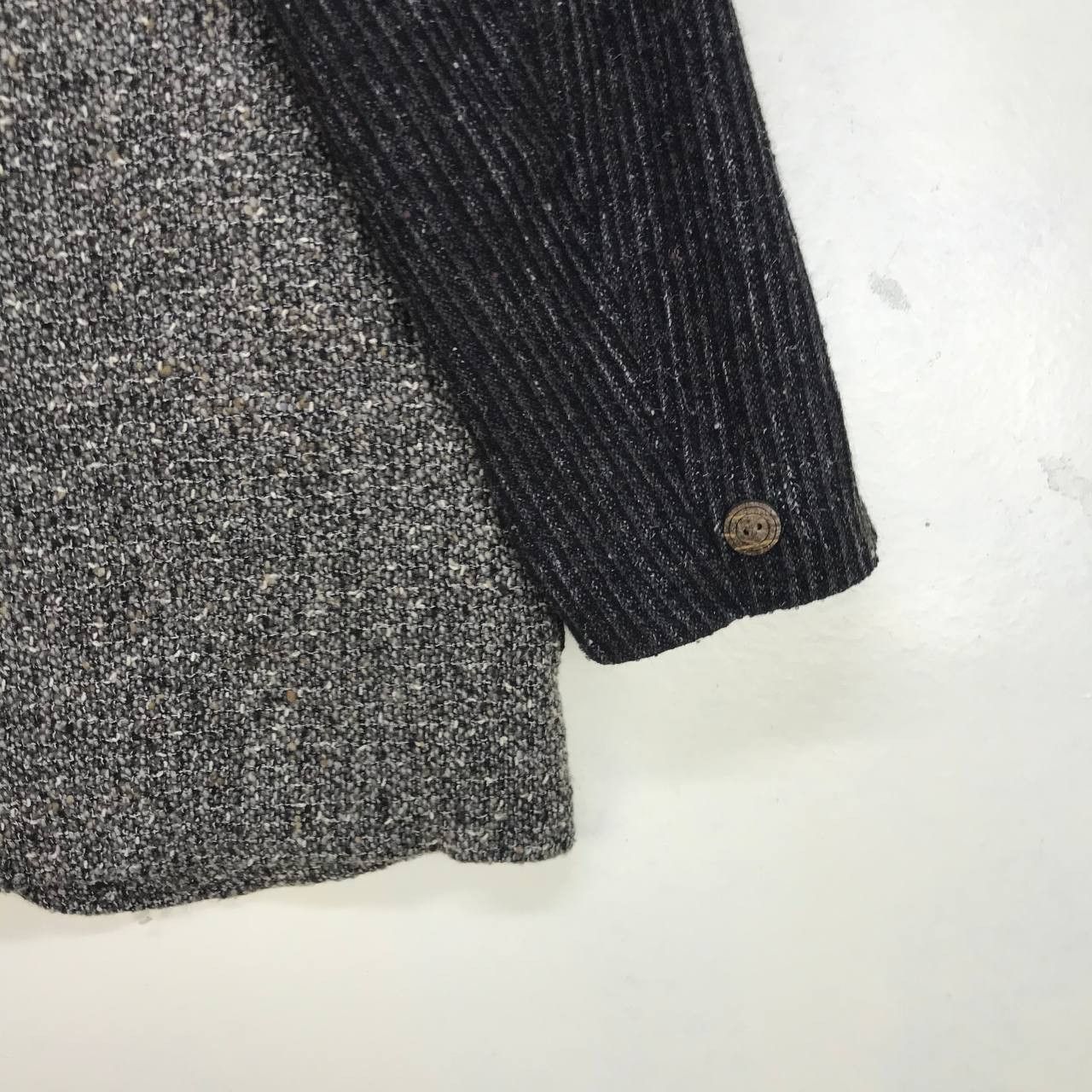 Designer × Harris Tweed Italianamente Ilprimo Patchwork Tweed Coat Blazer Jacker Size US S / EU 44-46 / 1 - 9 Thumbnail