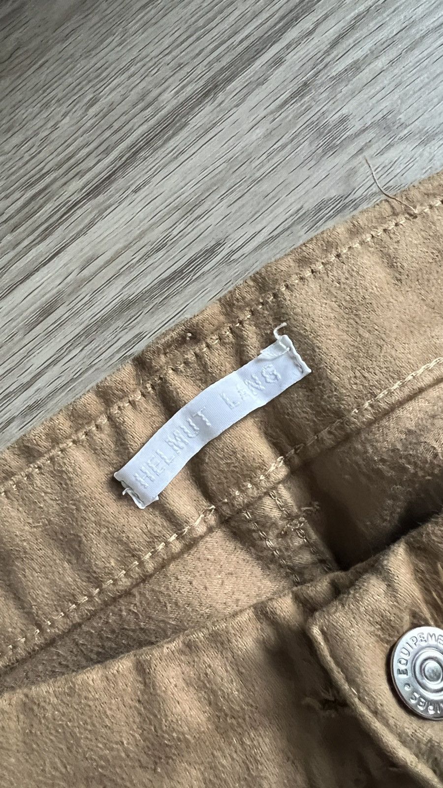 Helmut Lang Helmut Lang Brown Moleskin pants Size US 31 - 5 Thumbnail