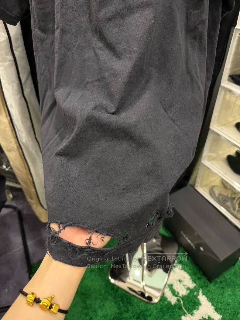 Balenciaga Balenciaga 3B Double-Layer Destroyed T-Shirt Size US M / EU 48-50 / 2 - 5 Thumbnail