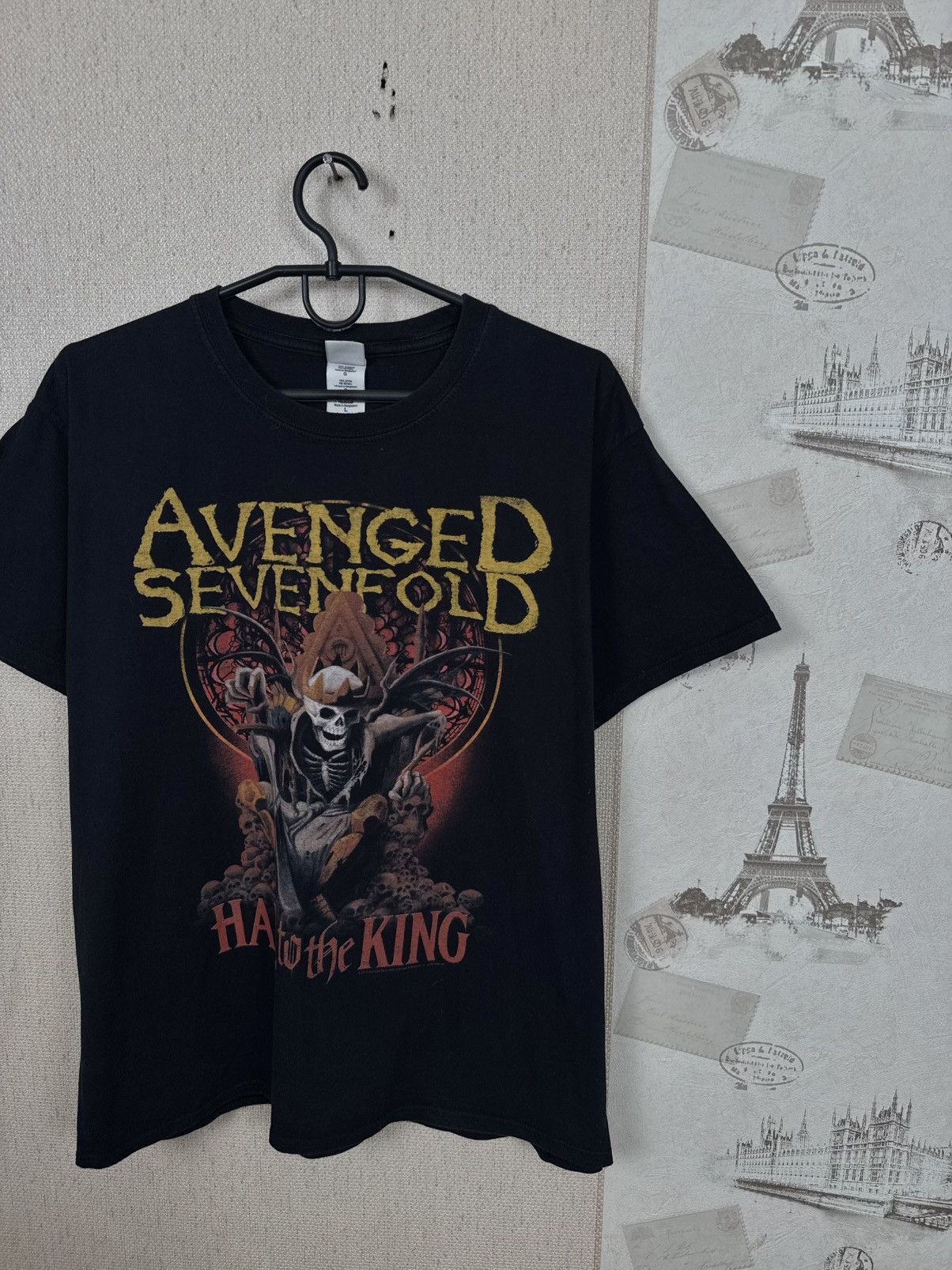 Other Avenged Sevenfold T shirt Black Hail to the King SL 2013 Size US L / EU 52-54 / 3 - 5 Thumbnail