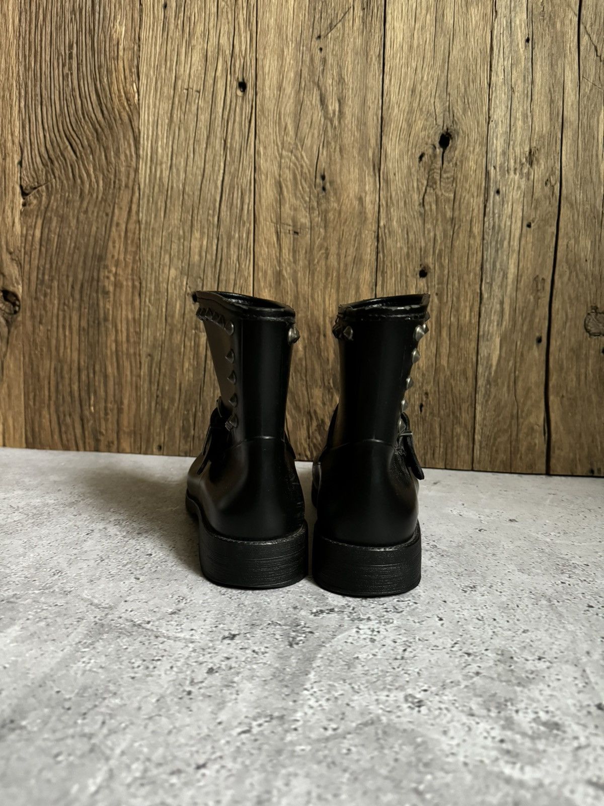Affliction × Diesel Diesel Women’s Opium Rain Rubber Boots Size US 10 / IT 40 - 4 Thumbnail