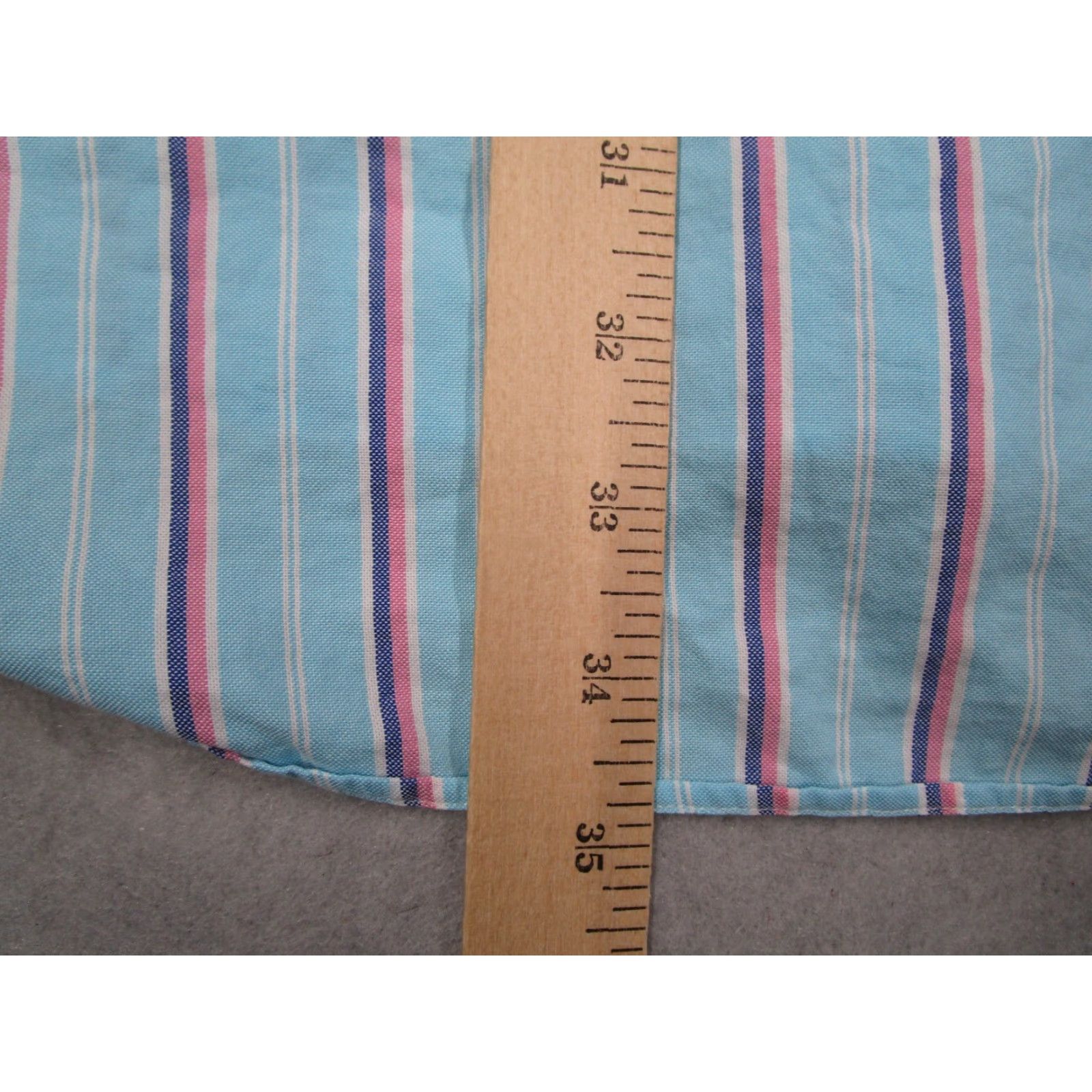Ralph Lauren VINTAGE Ralph Lauren Mens 2XL XXL Tall Blue Striped Button-Up Shirt Long Sleeve Pony Classic Fit Size US XXL / EU 58 / 5 - 6 Thumbnail