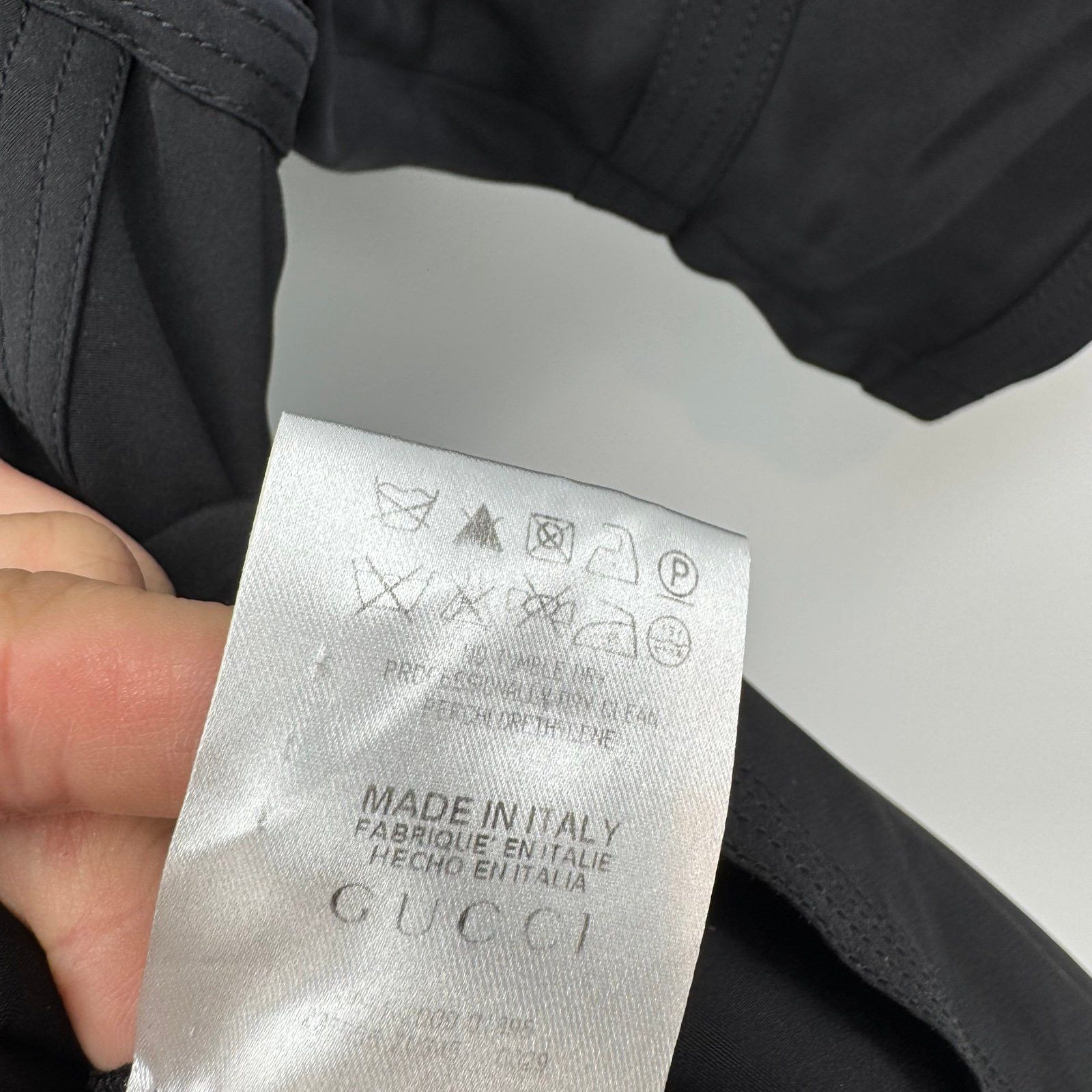 Gucci Gucci Black Structured Zip Dress – Size EU 38 US 4 Size S / US 4 / IT 40 - 4 Thumbnail