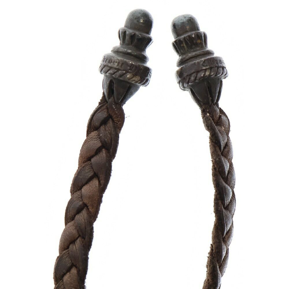 Chrome Hearts CHROME HEARTS SILVER CELTIC WHISTLE PENDANT BRAID NECKLACE Size ONE SIZE - 6 Thumbnail