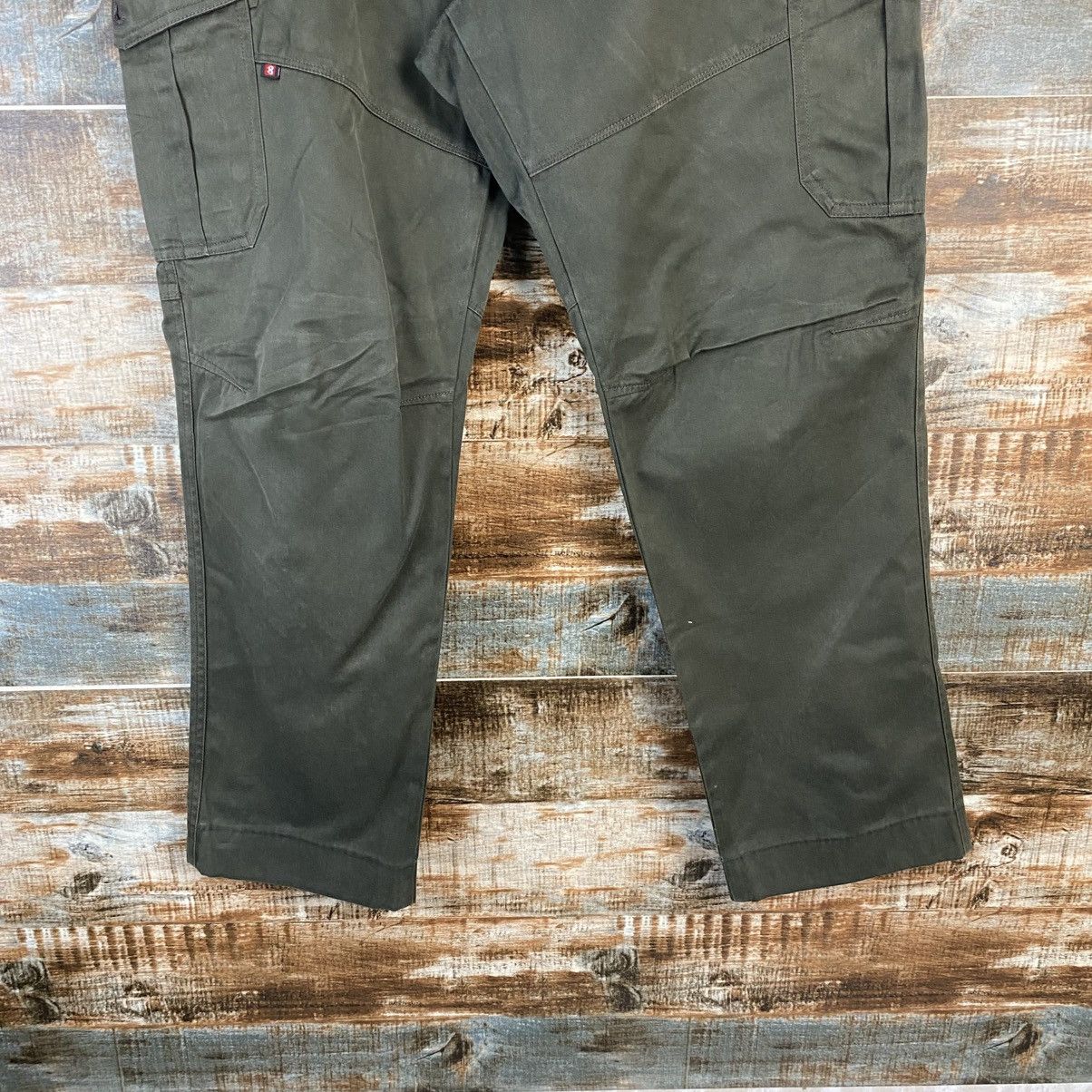 Japanese Brand DL Burtle Green Cargo Multipocket Pants #C989 Size US 33 - 6 Thumbnail