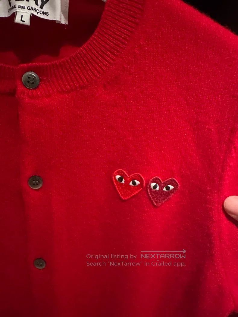 Comme des Garcons Comme Des Garcons Wool cardigan, size L Size L / US 10 / IT 46 - 3 Thumbnail