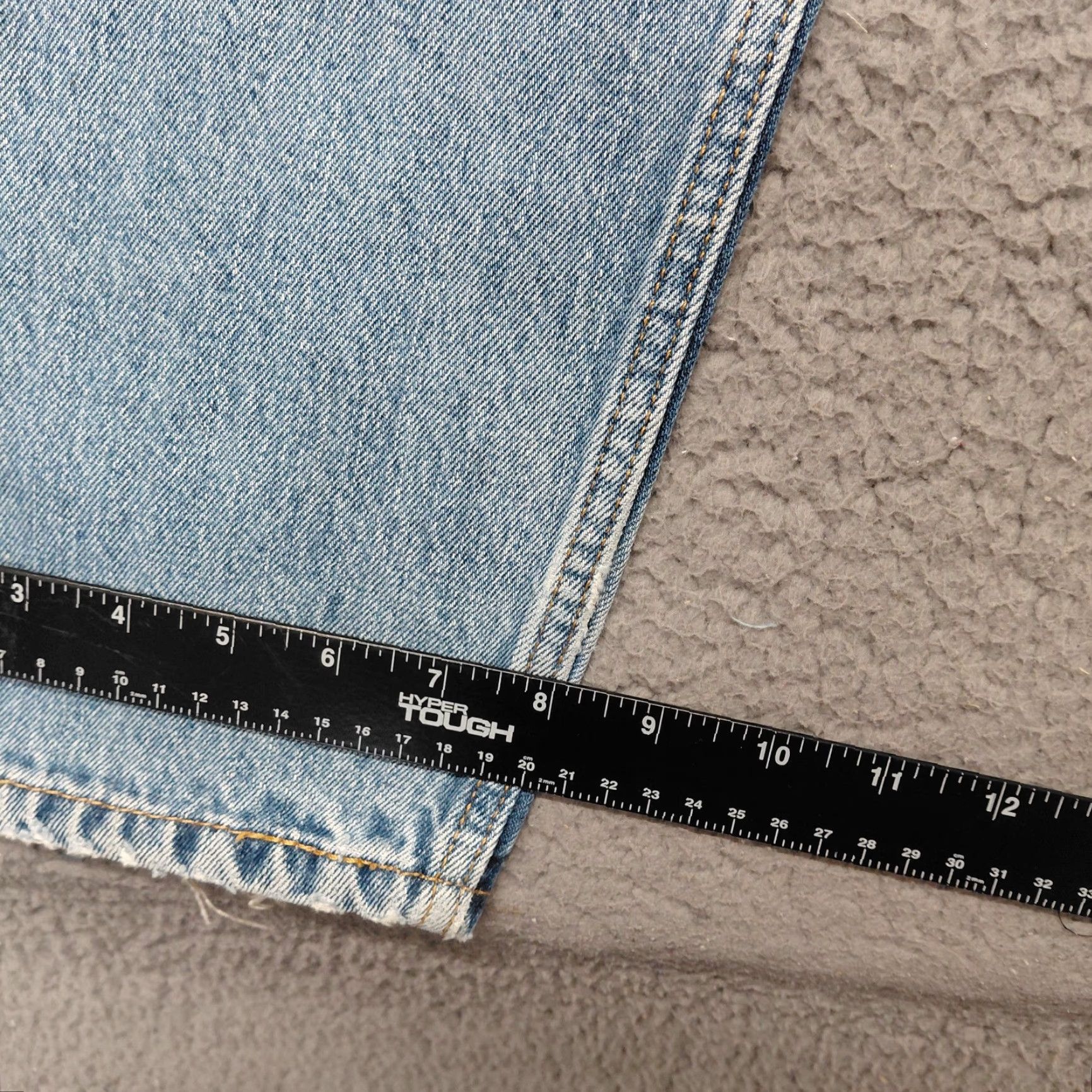 Levi's Levi's 505 Jeans Men's Regular Blue Straight Light Wash Denim Pants 36x29 Belt Loops 5-Pocket Size US 36 / EU 52 - 5 Thumbnail